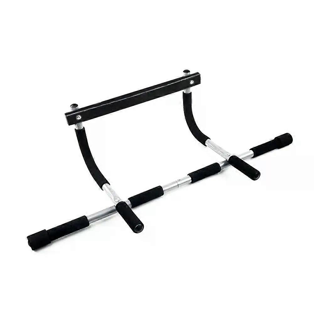 Pull Up Bar No Drilling Chin Up Bar Max Limit 100KG Door Mounted Bar Steel Multi-Grip Strength with Padded Handles for Home Gym