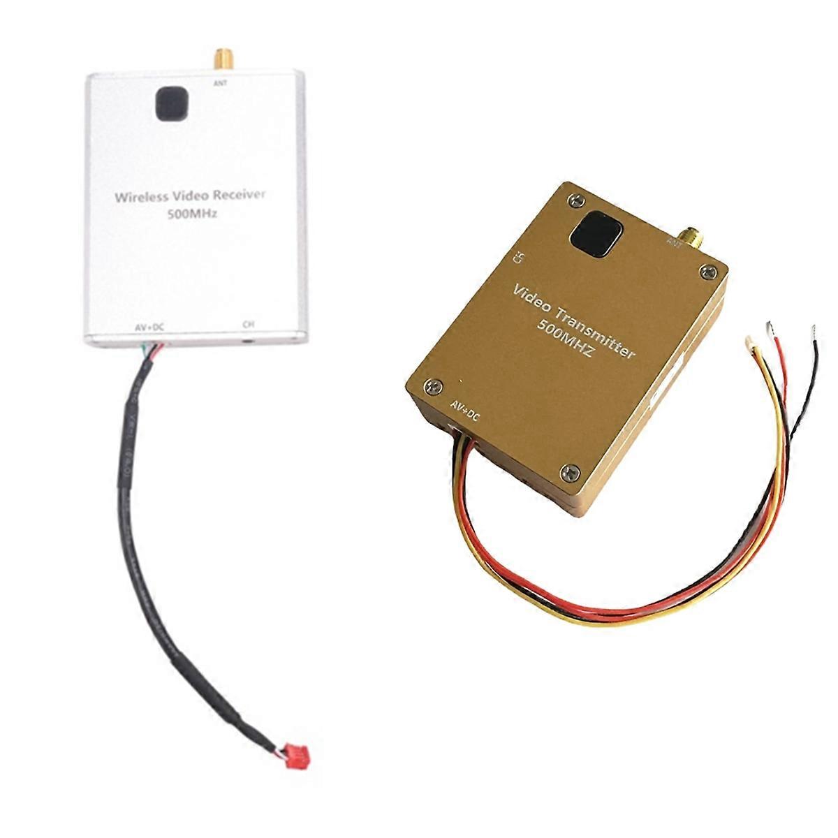 20-40km 500Mhz FPV Video Transmitter Receiver Drones Video Link Drone VTX 8 Channels