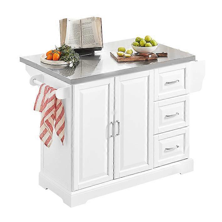 SoBuy Extendable Kitchen Island on Wheels