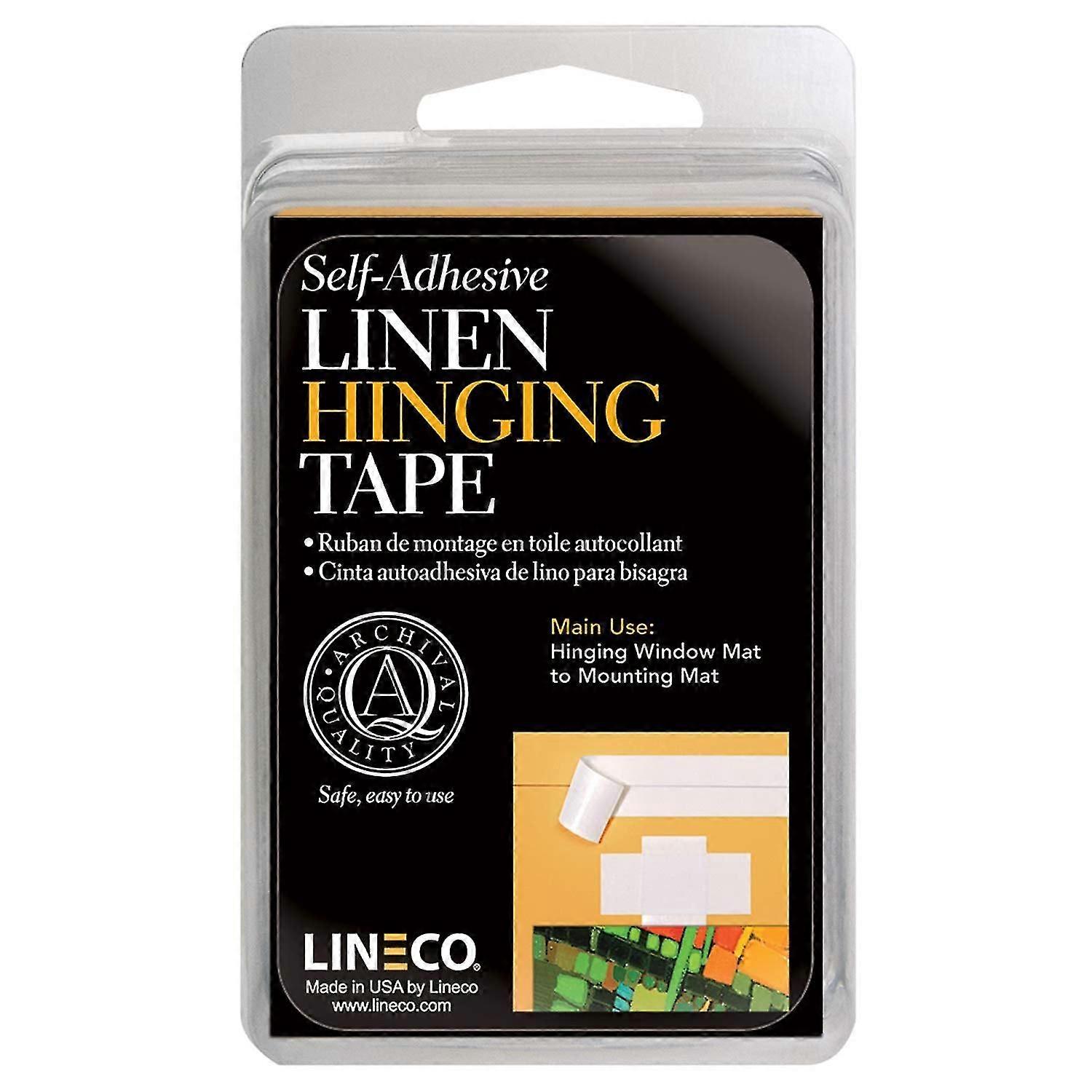 Linen Hinging Tape Self Adhesive 3.17cm X 3.65m