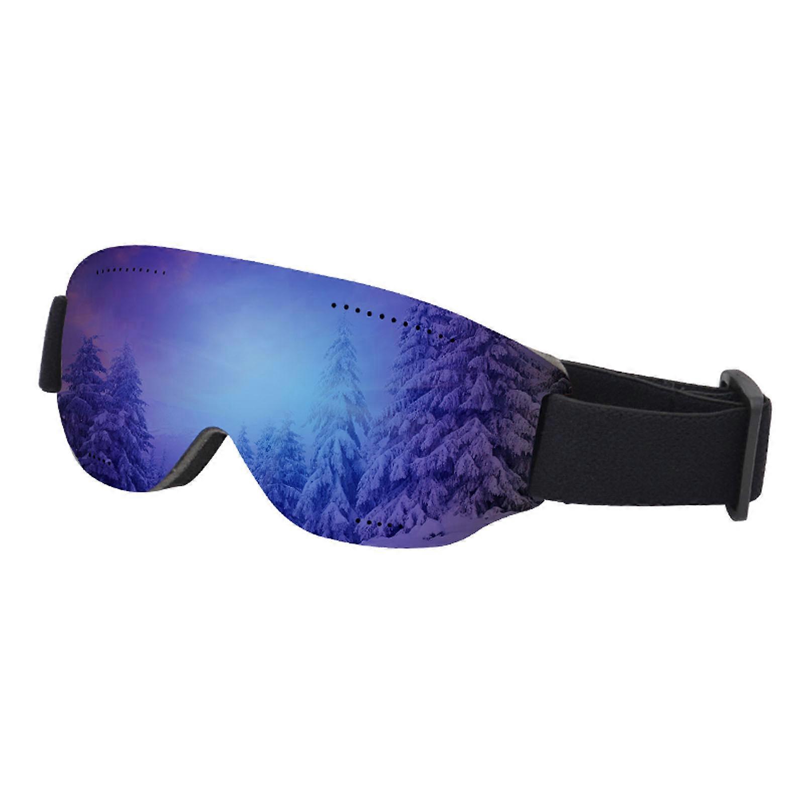 Layer Ski Goggles Big Spherical Snow Goggles Wind Mirror PUW0552