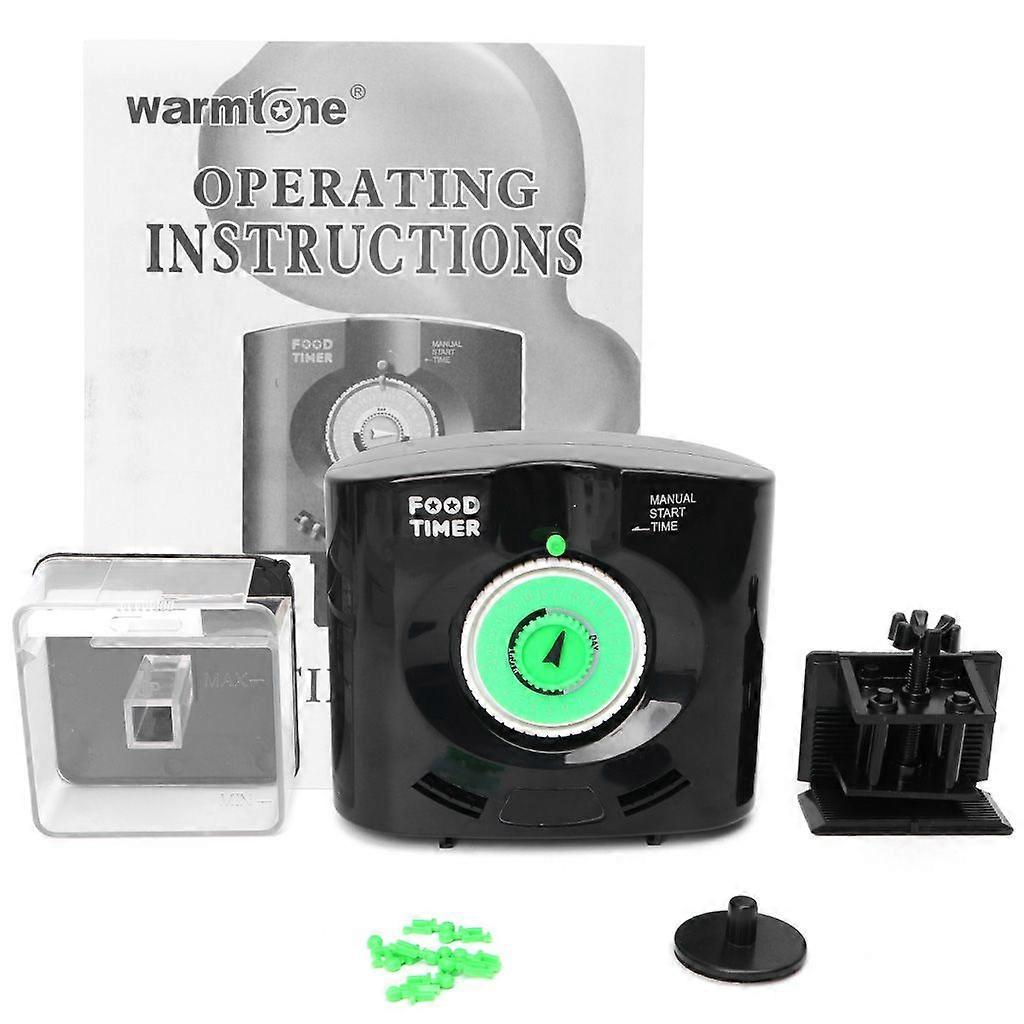 Automatischer Fischfutterautomat Aquarienfutterspender für Urlaub Wochenendurlaub