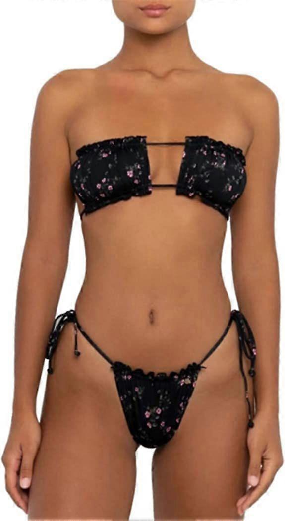 Bikini's badpak set voor vrouwen badmode driehoek badpak tie string string