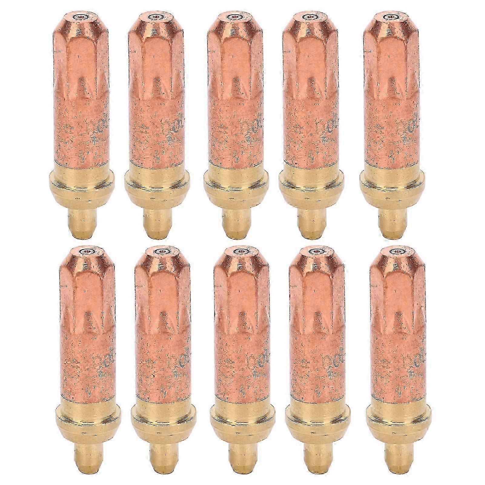 10Pcs Gas Cutting Nozzle Tip Propane Acetylene Machine Sleeve Type Gun Head G011002#