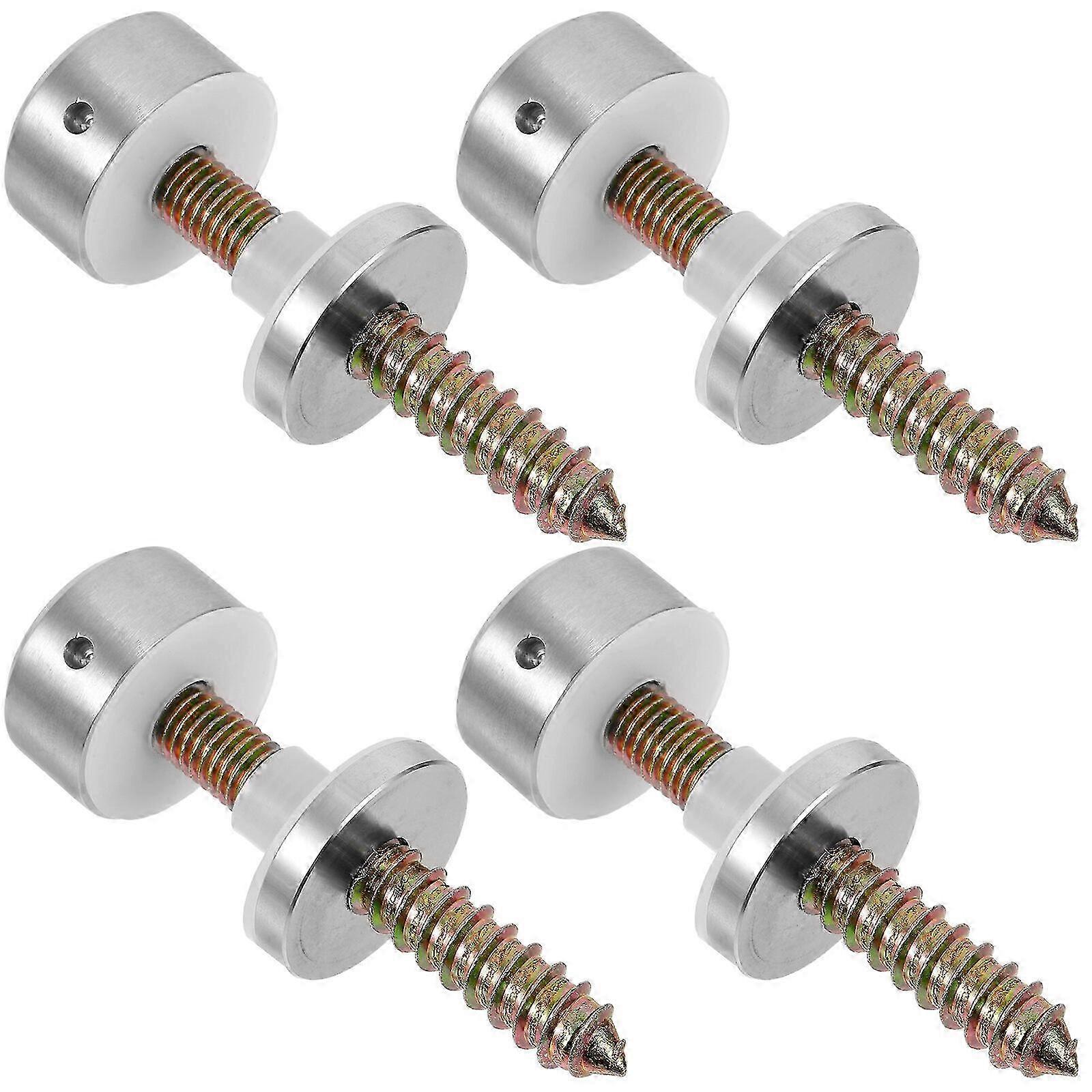 4pcs Glass Railing Standoff Brackets Balcony Hardware Pin