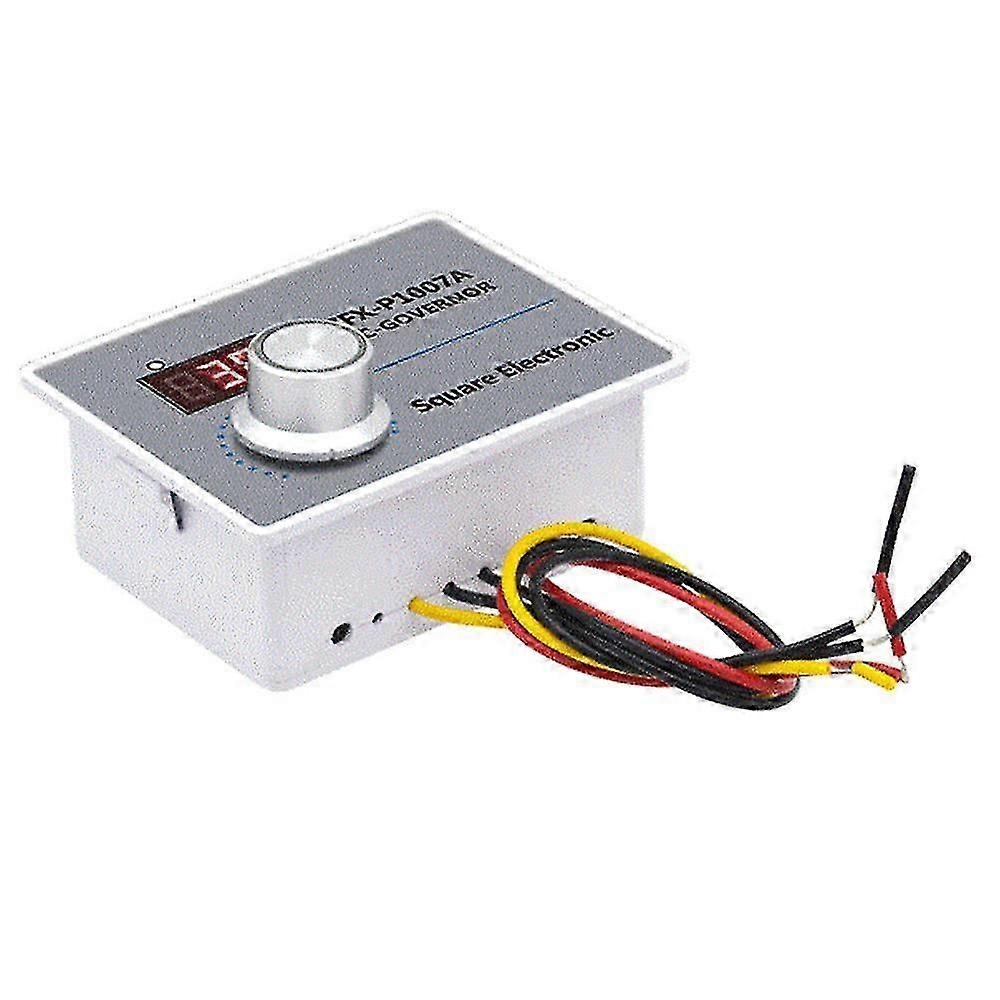 ZFX-P1007A Digital Display Speed Controller Waterproof Stepless Speed Regulator Governor 500W AC 22