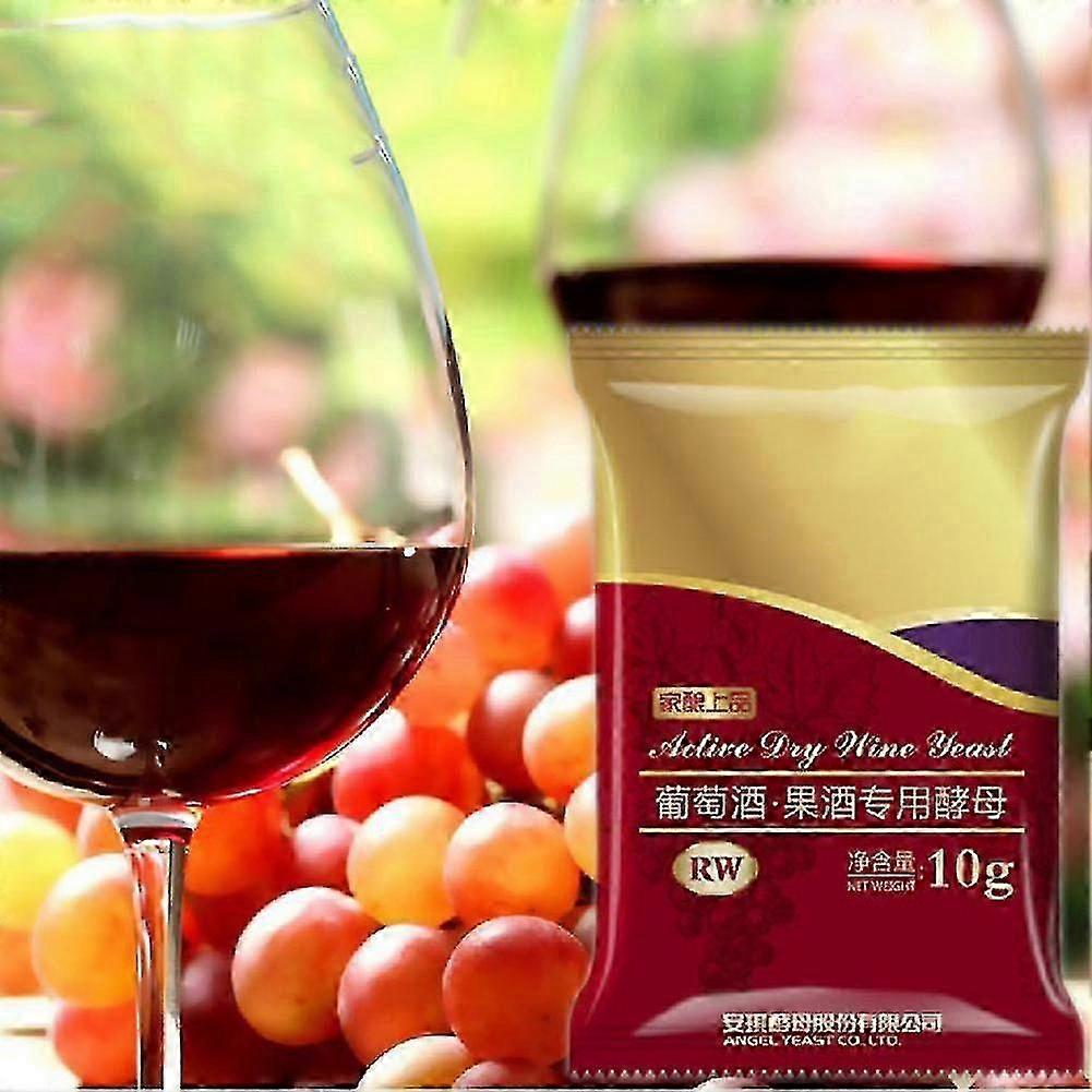 10g Wine Yeast for Full Fermentation - DIY Dry Yeast for Winemaking
