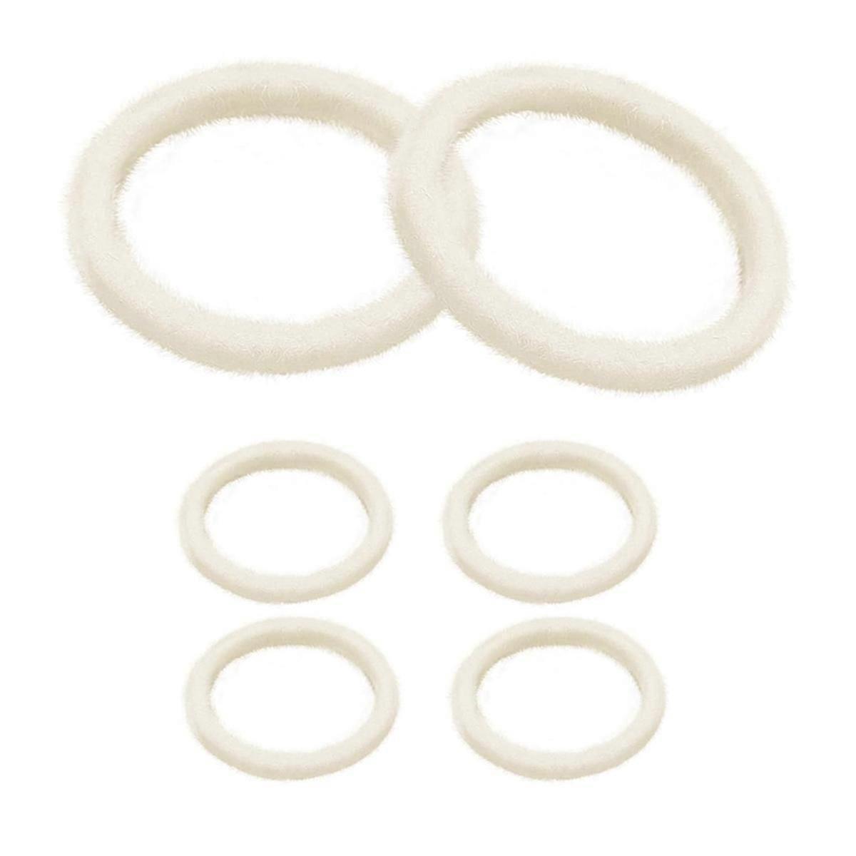 6Pcs Felt Washer Replacement for Espresso Machine Grinders-Compatible with BES870, BES878, BES880, BES980, BCG820 Models