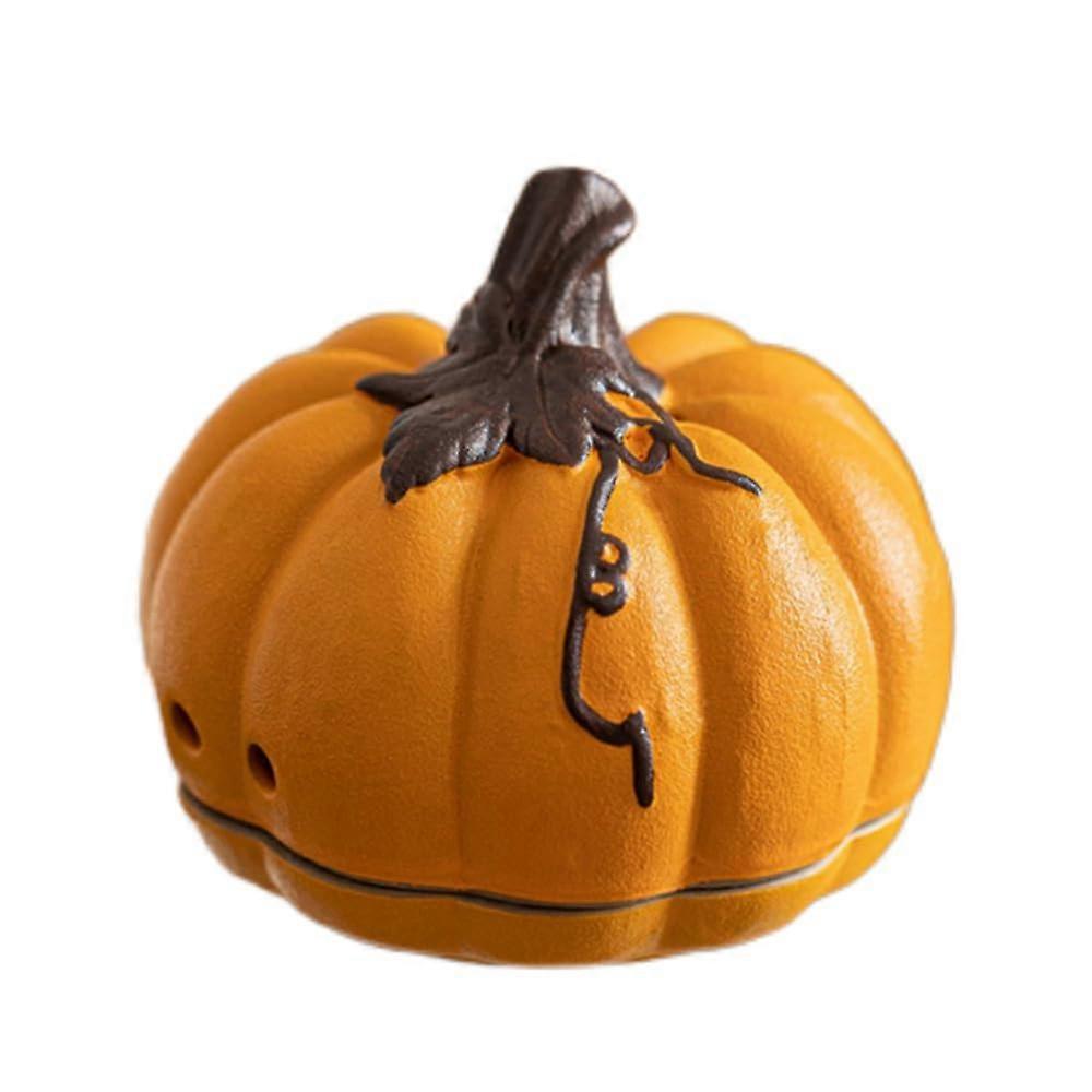 南瓜炉线香插摆件 仿古陶瓷家用室内 Pendant