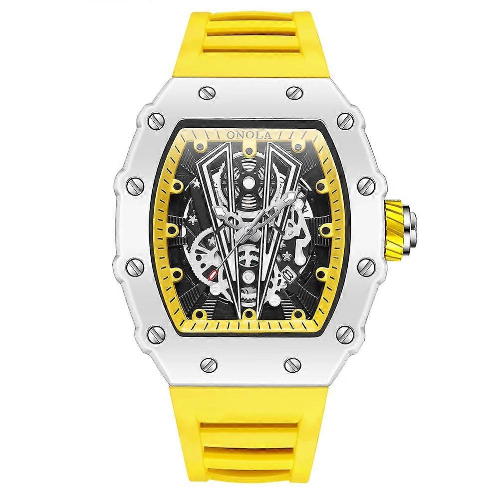 High Quality Waterproof Silicone Mens Quartz Watch