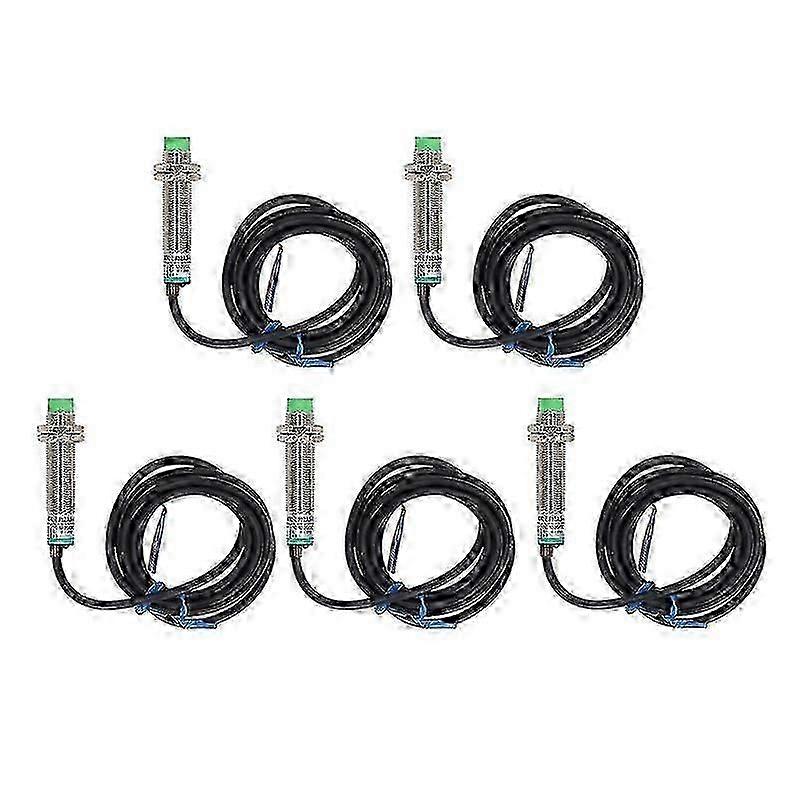 5PCS 10-36VDC 2 Wire NO Proximity Switch Distance Detection Approach Sensor Boris