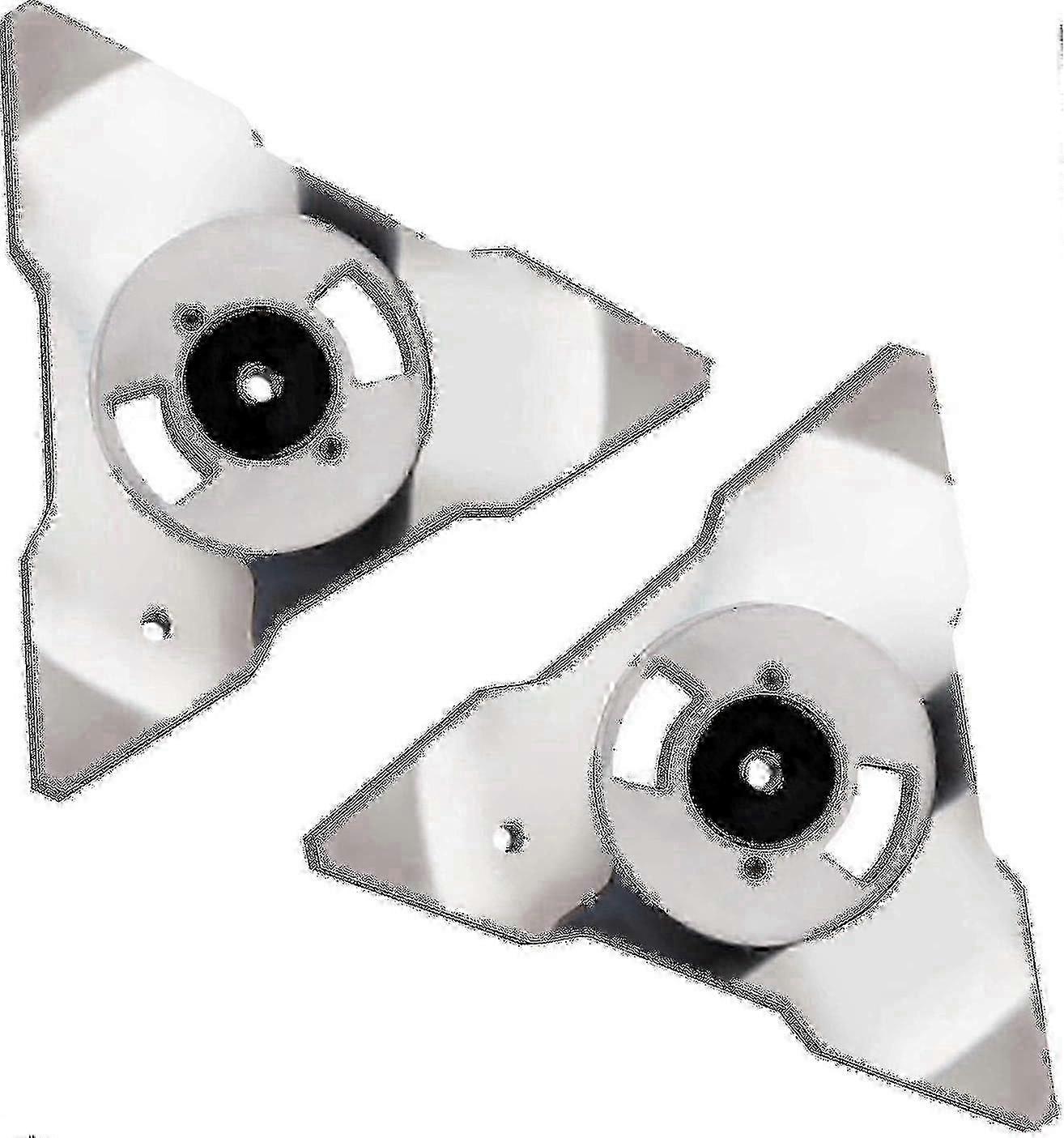 2er-Pack Ersatzmesser für Robomow RS TS MS RC TC MC Mähroboter Edelstahl SZRH A-V