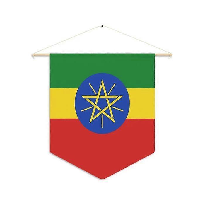 Flag - Ethiopia - 30 x 45 cm - Polyester - Double-sided printing - Accessories included