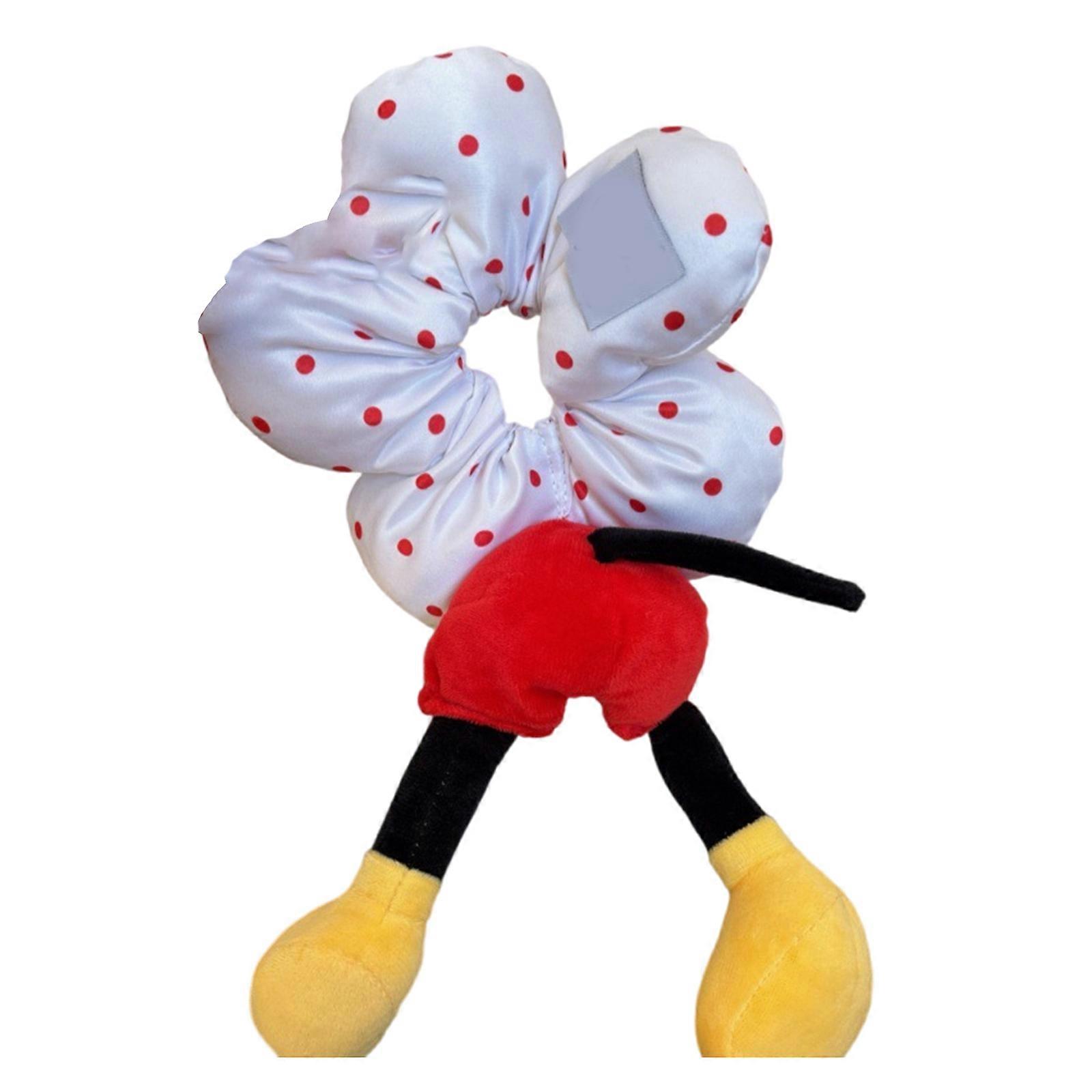 Multipurpose Large Intestine Circle Hair Accessory With Elastic Band Portable Accessory for Secure Fit Stylish Outfits  Red