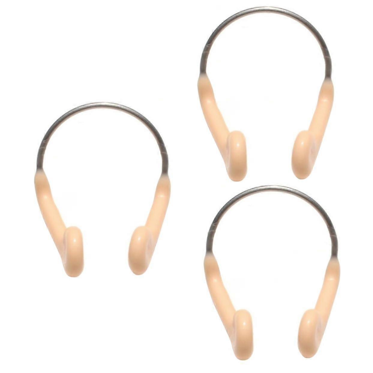 Pack of 12 Swimming Nose Clips for Adults and