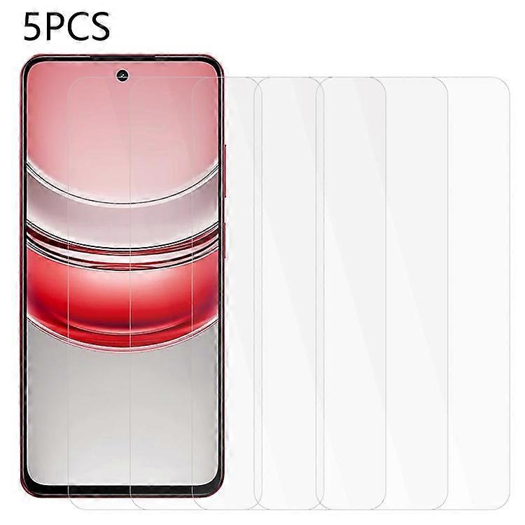 Realme 14x 5Gスクリーンプロテクター0.3mm 2.5D強化ガラスクリアフィルムに対応した5個