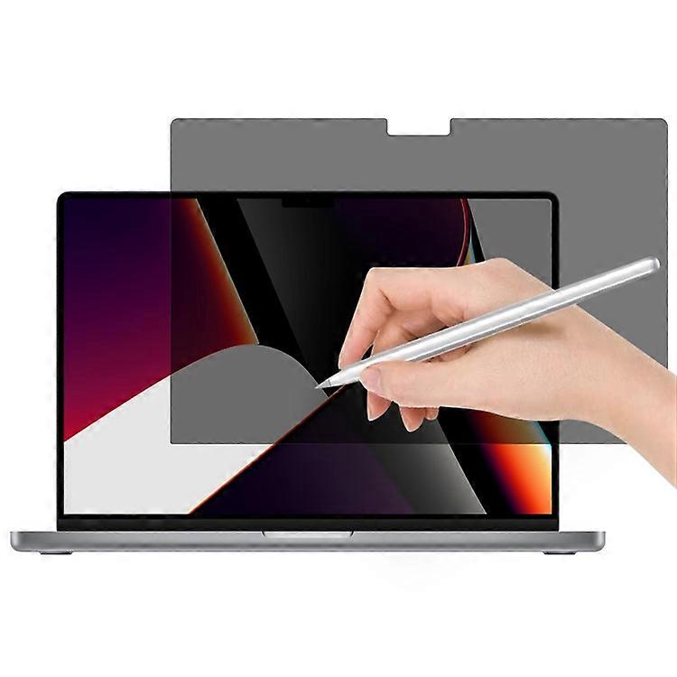 Protection d’écran de confidentialité compatible pour MacBook Pro 16 pouces (2024) A3403 A3186 M4 / (2023) A2780 A2991 M3 / (2021) A2485 Anti Spy