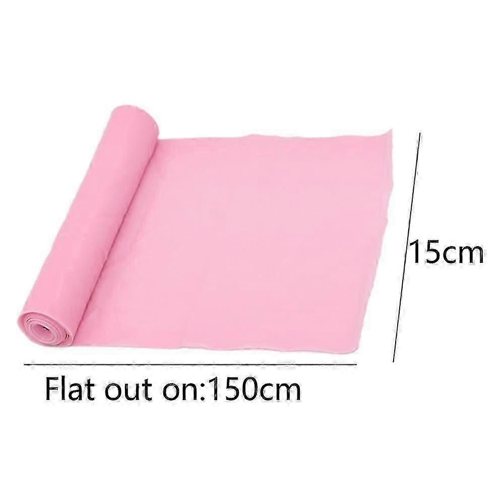 筋力トレーニング用弾性抵抗バンド - さまざまな緊張レベル(赤、黄、灰色)の回復とトレーニングのための3パックセラピーバンド