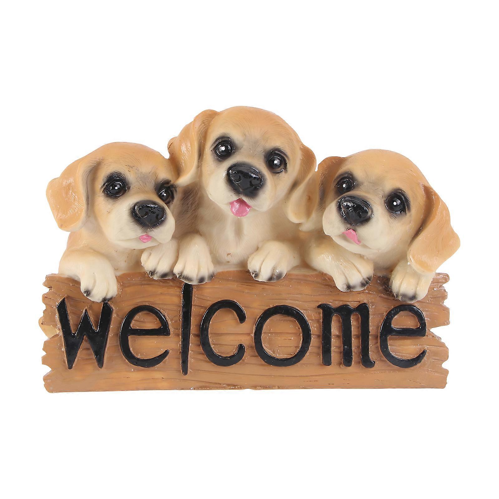 Dog Figurines, Perfect Accent Pieces for Plants and Miniature Landscapes
