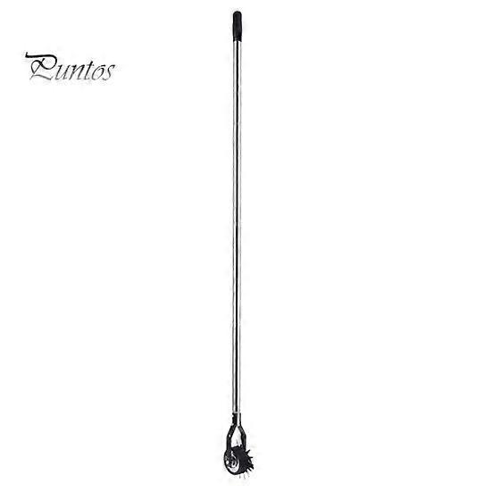 Wheel Rotary Manual Edger Lawn Tool with Long Handle Sharp Tines Design Adjustable Length Rust-Proof Lawn Edger Garden Tool