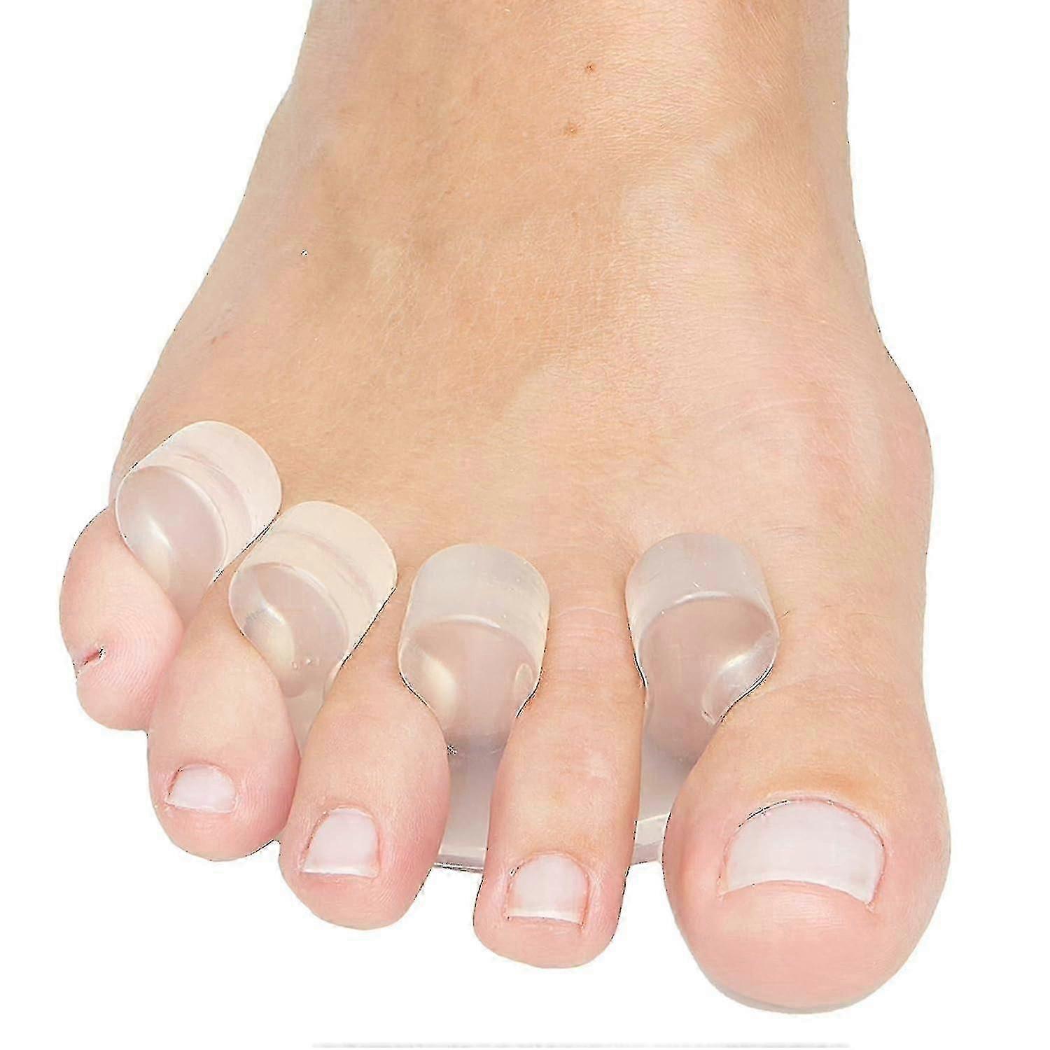 Διαχωριστές Gel Toe για Πεντικιούρ & Περιποίηση Νυχιών - 2 Clear Spacers