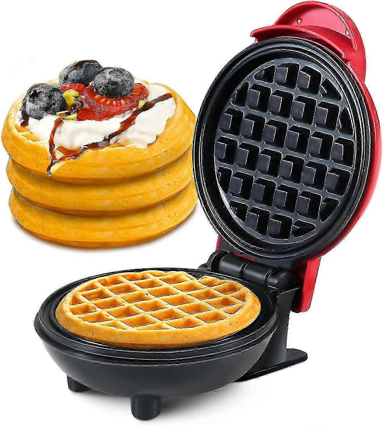 Mini Waffle Maker For Individual Waffles, Paninis, Hash Browns Home Baking Pan Fz