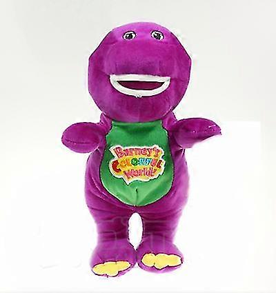 2025 חדש סגול דינוזאור בארני בובת ילדים קטיפה ילד ממולא צעצוע בארני