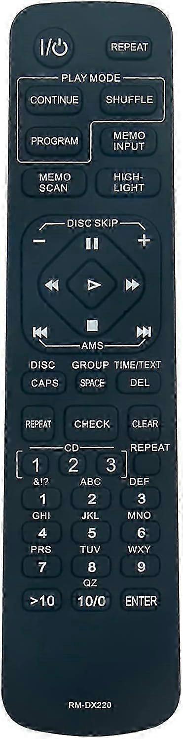 2026 Latest Model  Replace Remote Control fit for Sony CD RM-DX200