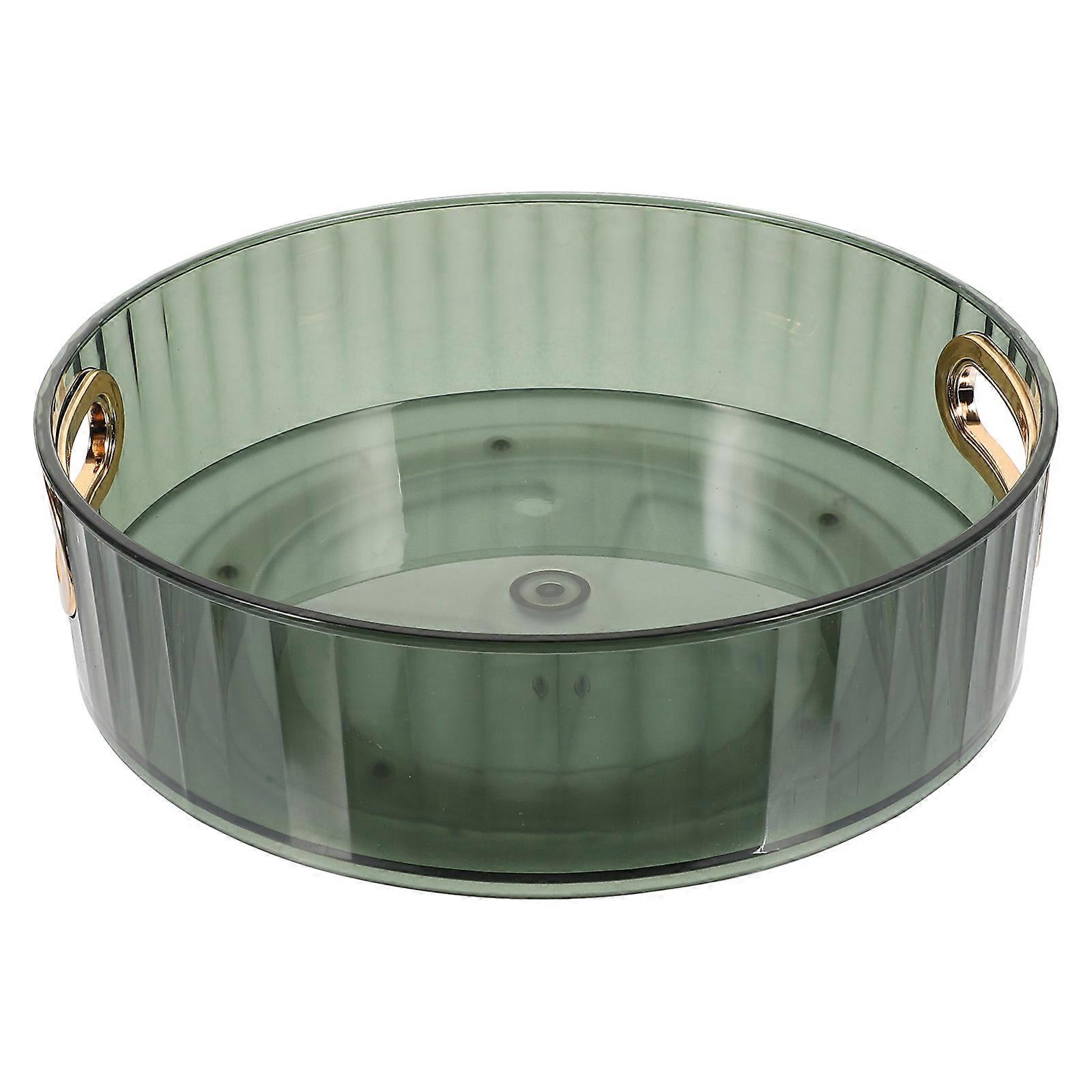 Countertop Spice Organizer Multi Function Spice Turntable Kitchen Gadget 22X22cm Plastic Storage 1Pack