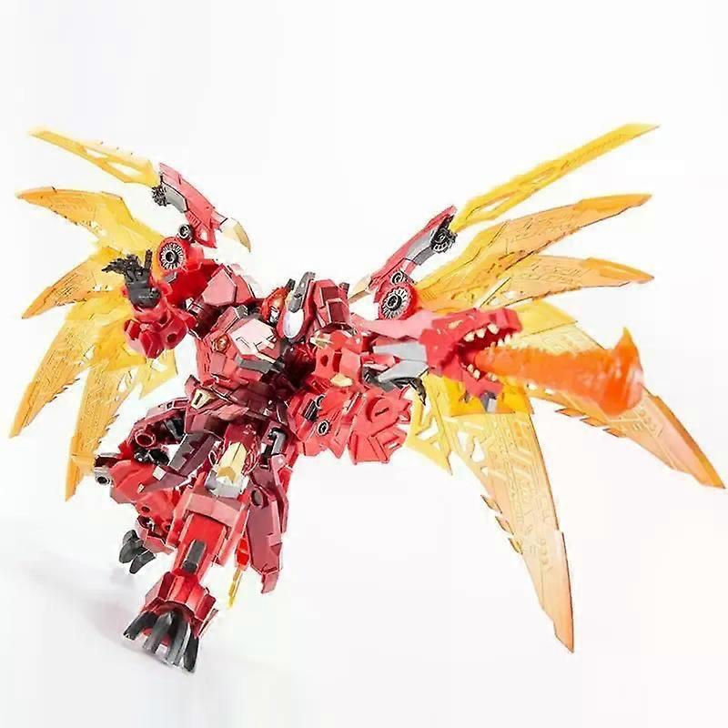 JINBAO 8871 Transmetal 2 Megatoron Red Dragon Transformation Beast Wars BW Toys Action Figure DX09 DF07 Deformation Robot Model
