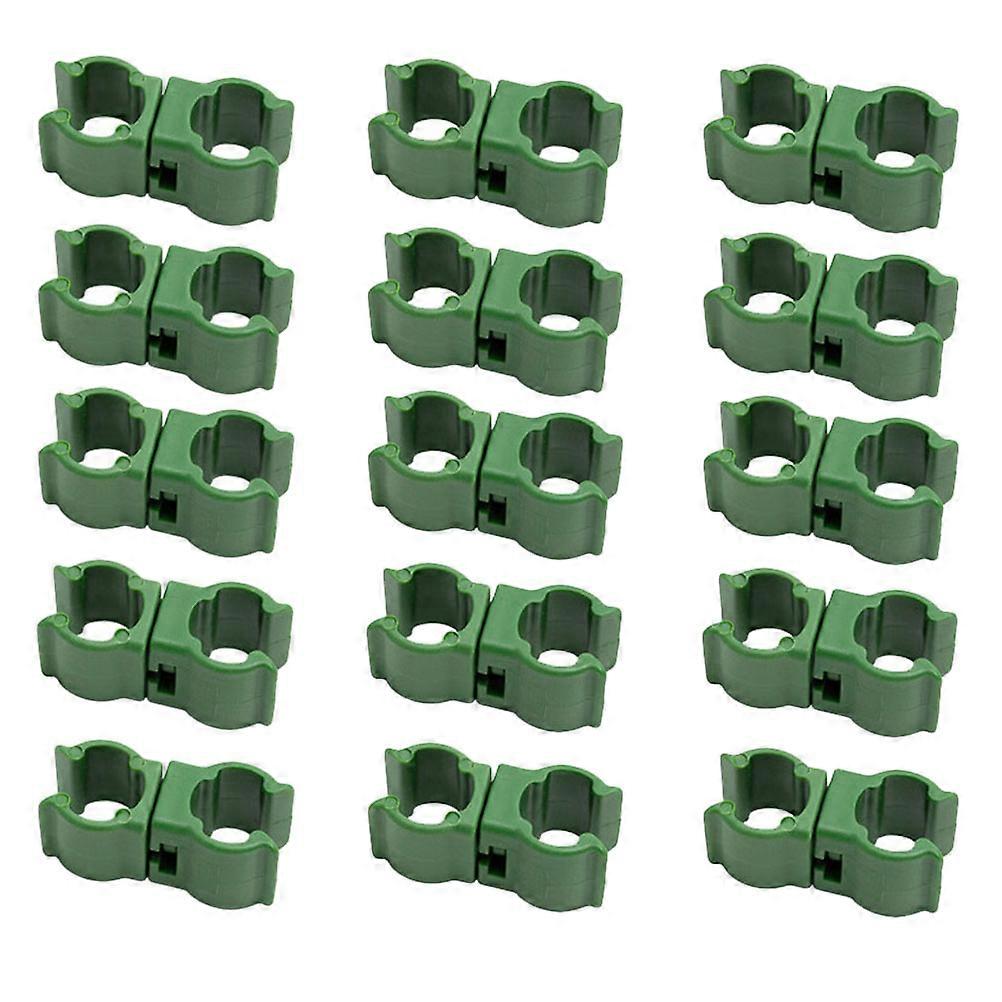 50pcs Durable Plant Fixing Buckles for Climbing Plants – Easy to Use Trellis Connectors for Stable Garden Frame Construction