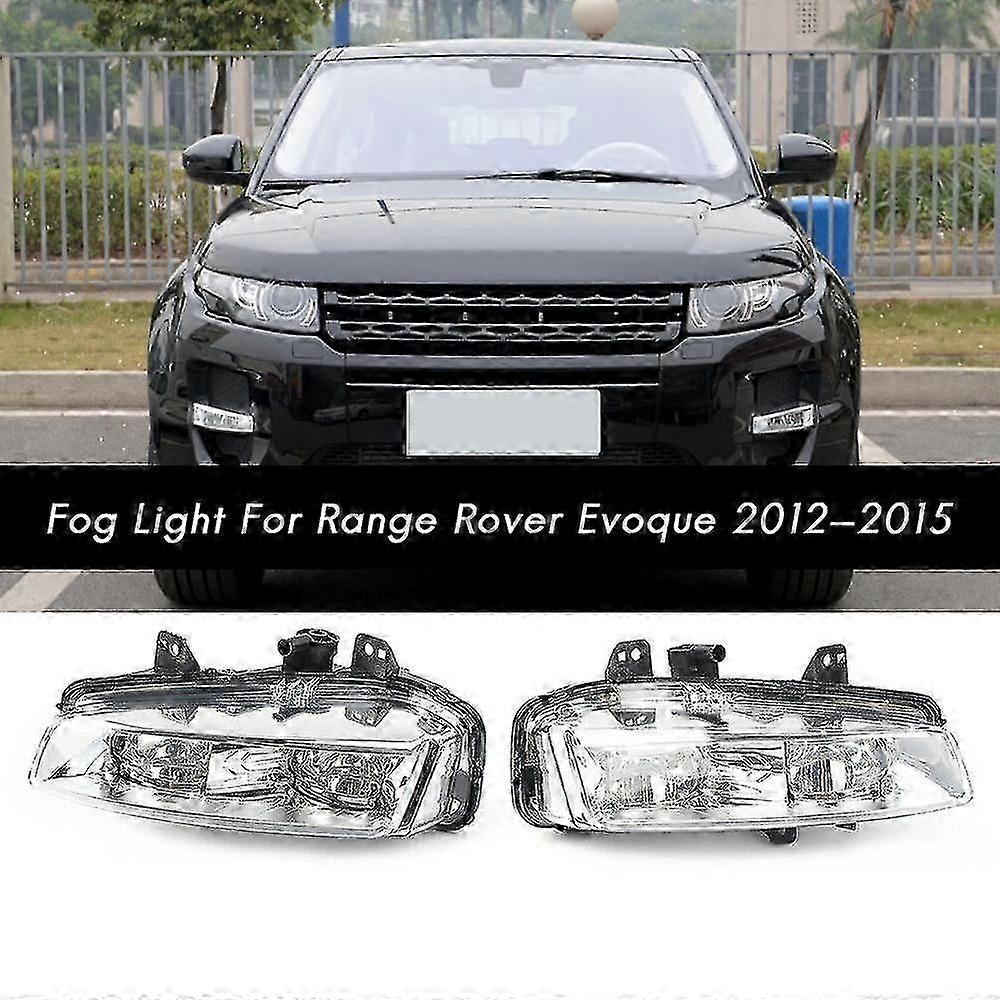 Left Driver Side Car Front Bumper Fog Lamp Light for Evoque 2011-2015 LR026090