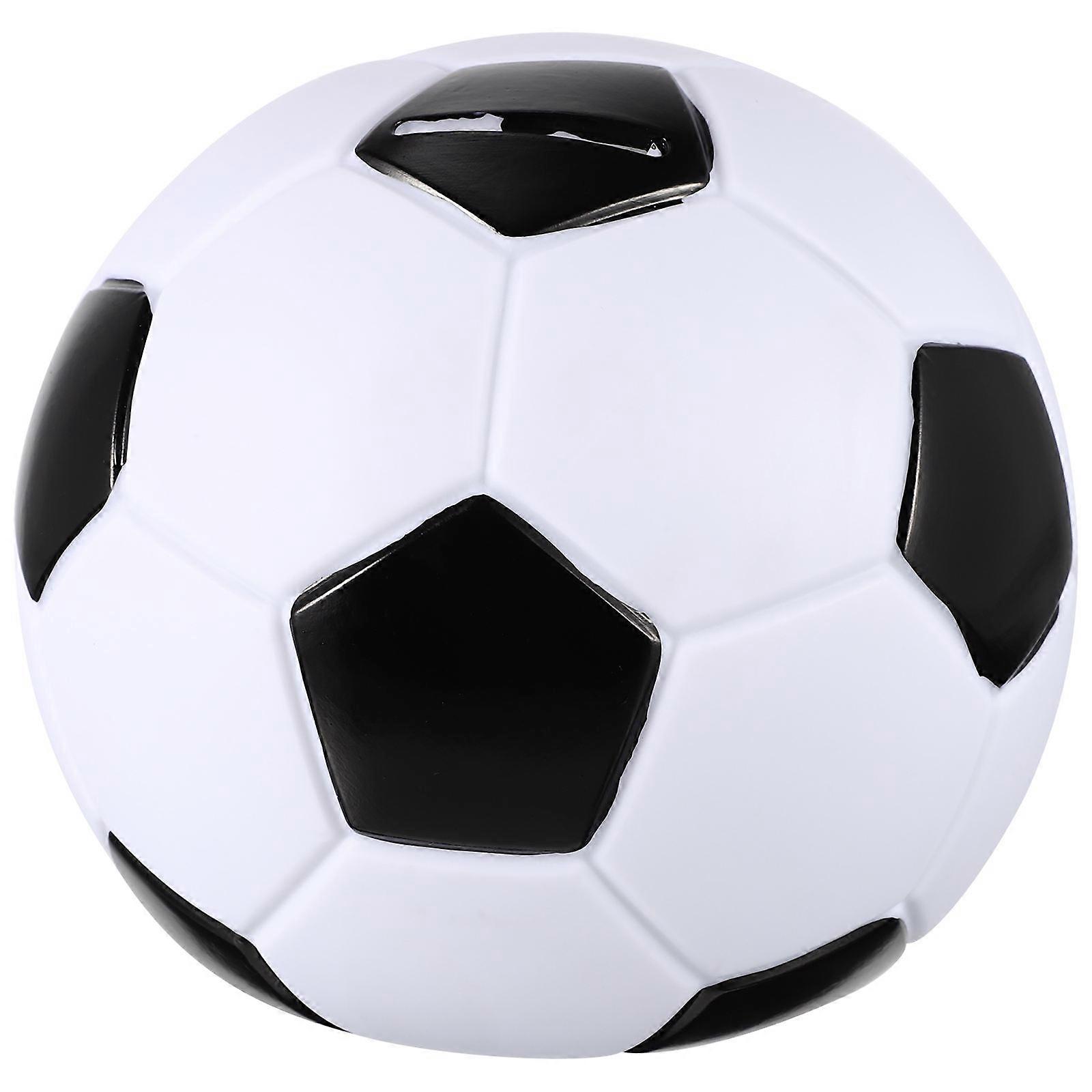 Football Shaped Coin Bank for Boys – Fun Vinyl Piggy Bank for Savings, Great Home Decor and