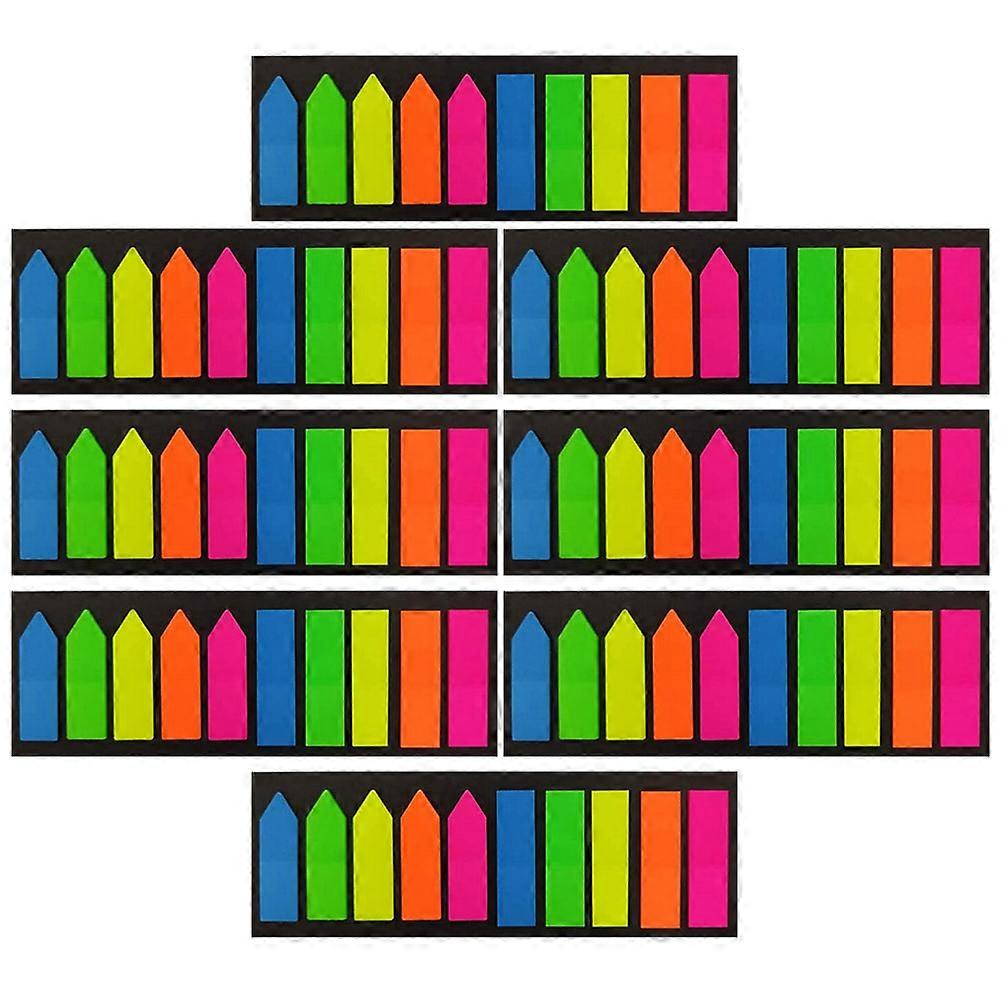 Page Markers For Books Paper Mark Sticker Organizing Documents General Users Multi-Colored 8Sets