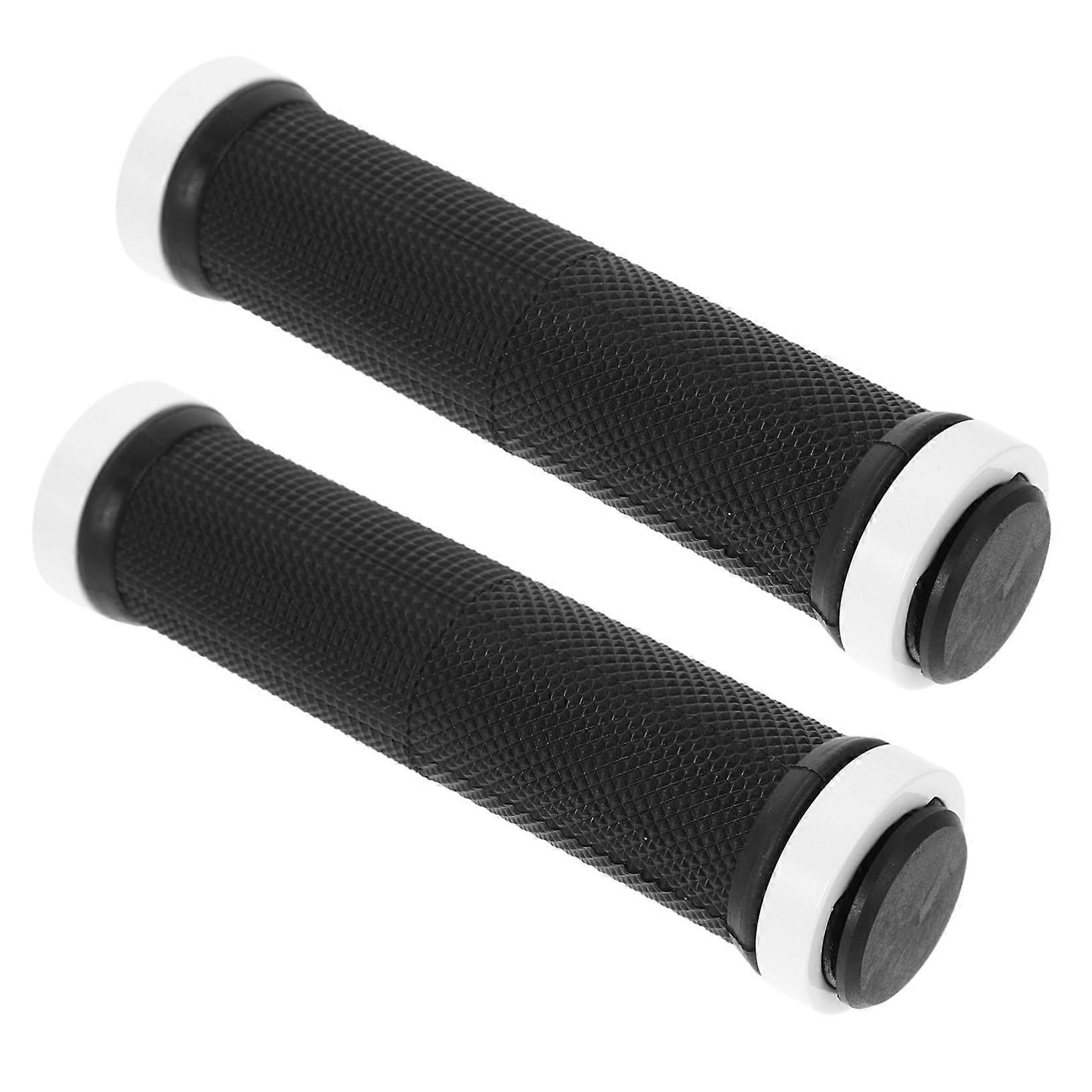 2 pieces nonslip mountain bike handle grips ergonomic tall bicycle grips optimal for longdistance rides and rough