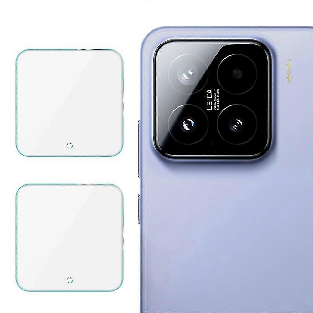 IMAK 2Pcs/Set For Xiaomi 15/15 Custom Edition Camera Protector Ultra Clear Tempered Glass
