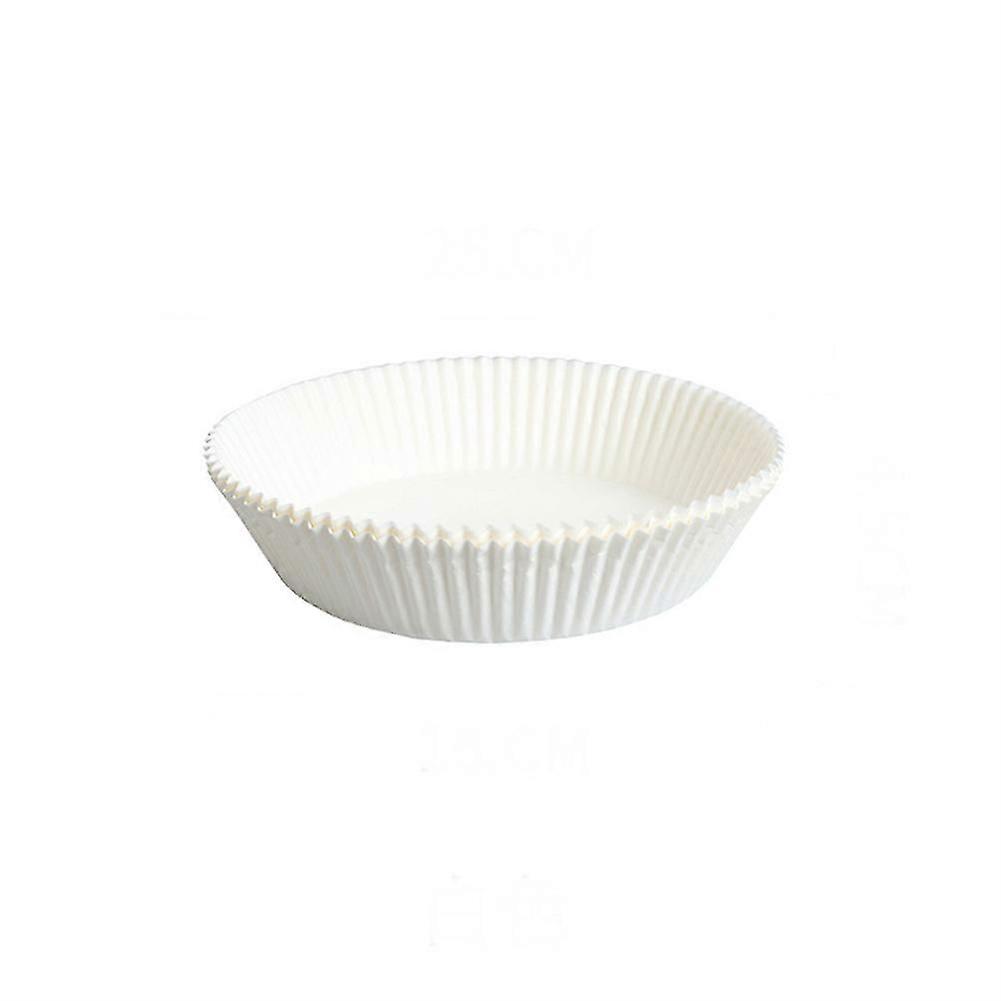 100pcs Air Fryer Disposable Non-Stick Baking Steamer Paper Liner Parchment Round