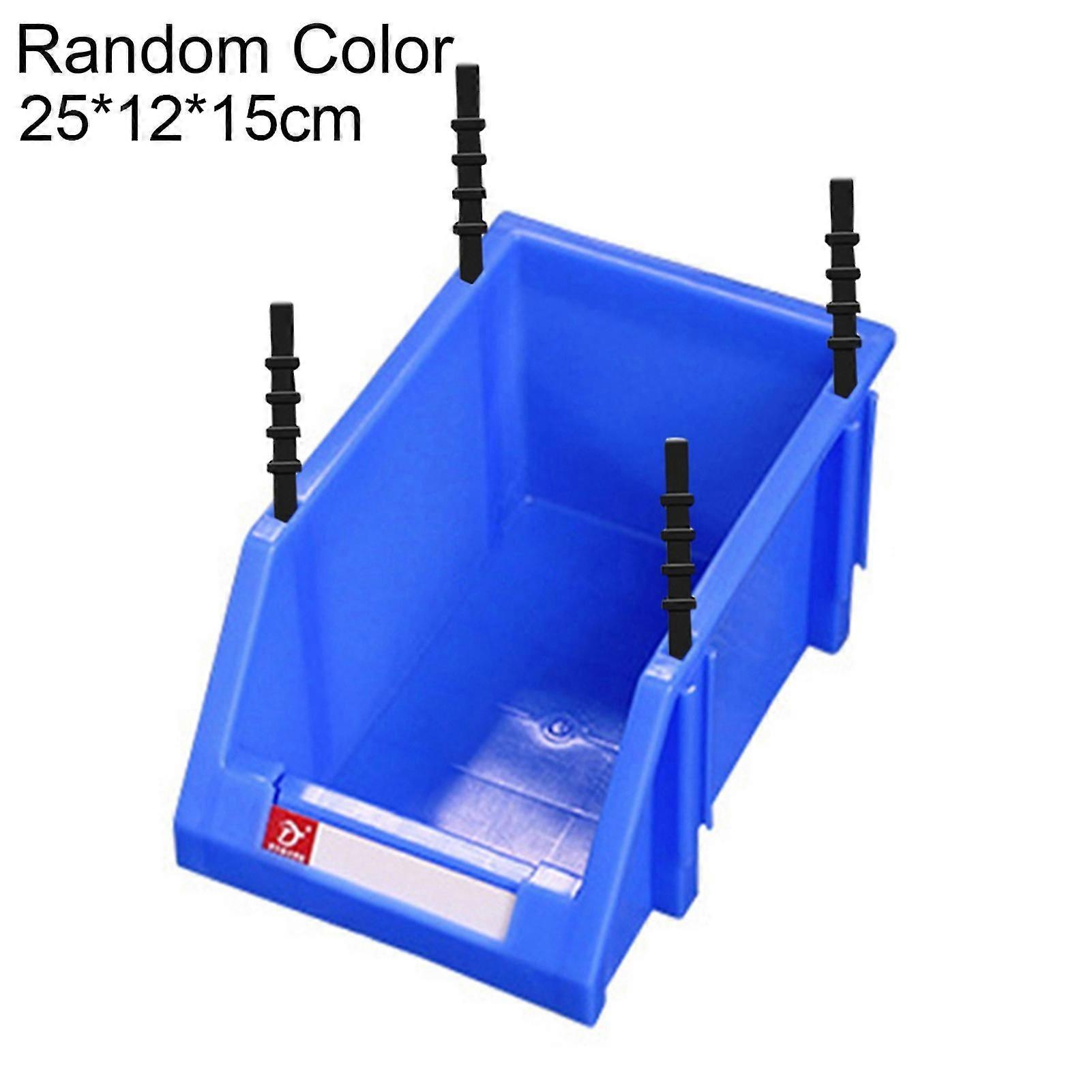 Stackable Plastic Small Parts Container Box Shelf Screw Storage Bin Organizer Qinhai