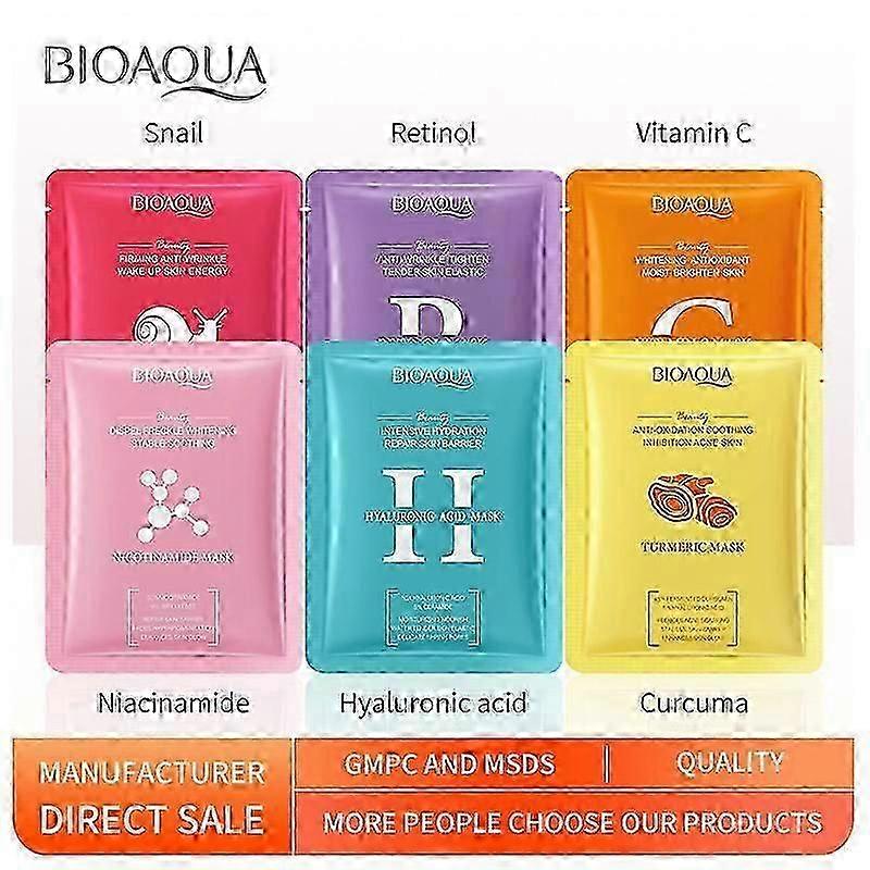 12 Combo Pack Moisturizing Face Sheet Mask, Soft Moisturizing Face Mask Sheets for All Skin Types, Long Lasting Gentle Hydrating Facial Mask Set