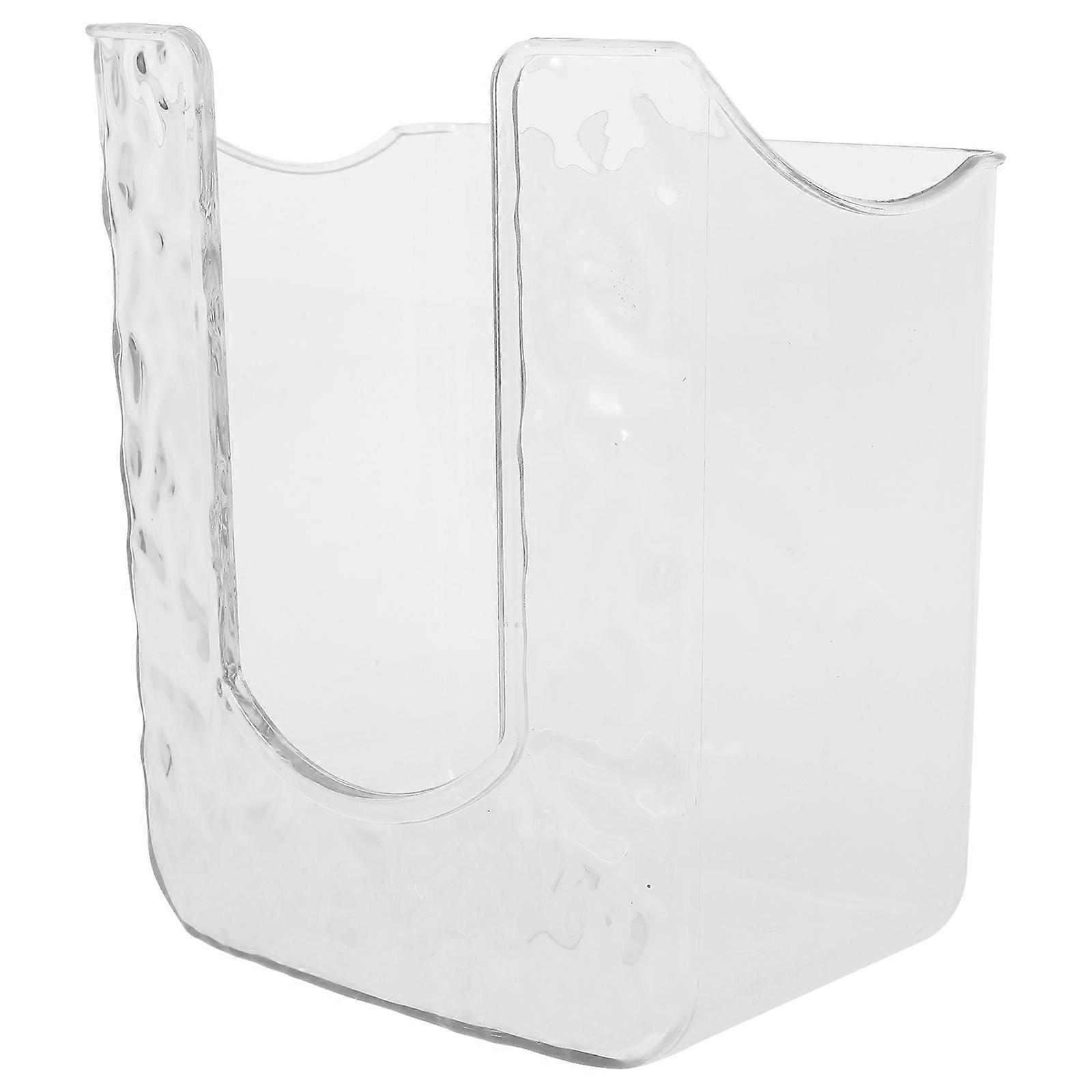 Tissue Dispenser Wipe Tissue Storage Case Hotel Cafes 14.50X12.00X8.50CM Material 1 Pair