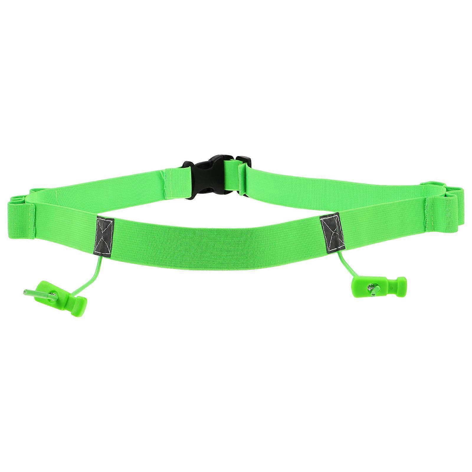 Running Belt Reusable Competition Waistband for All Athletes, Multifunctional Sports Belt with Stylish Design for Men and Women
