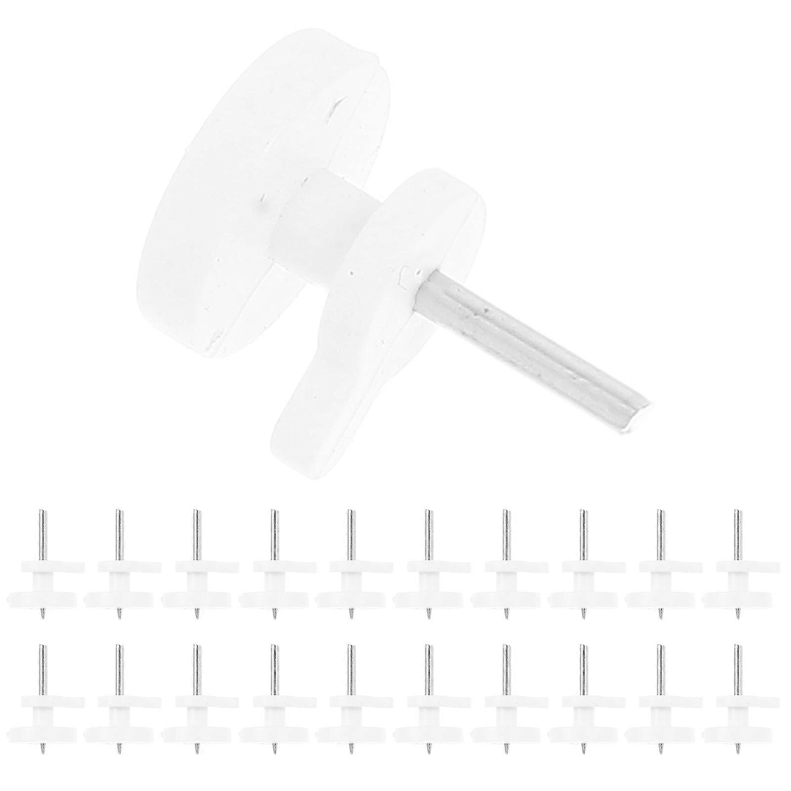 Invisible Adhesive Picture Hanger Invisible Design Wall Hanging Non-Trace Installation Strong Load Capacity 1.70X1.00X1.00cm 20Pcs