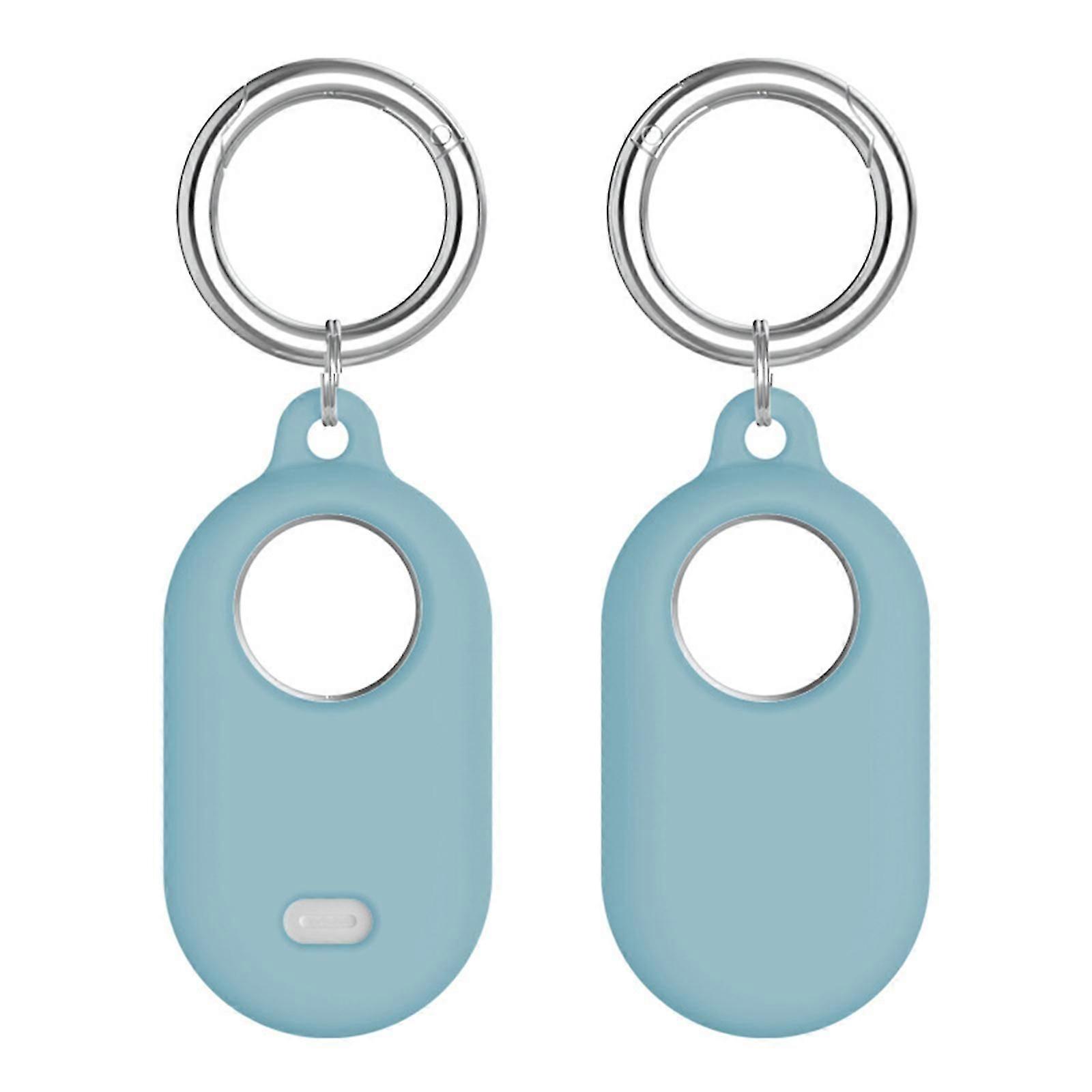 لحافظة Samsung Galaxy Smart Tag2 Tracker ، غطاء واقي لجهاز التتبع مقاوم للماء والغبار ، مقاوم للخدش مع حلقة