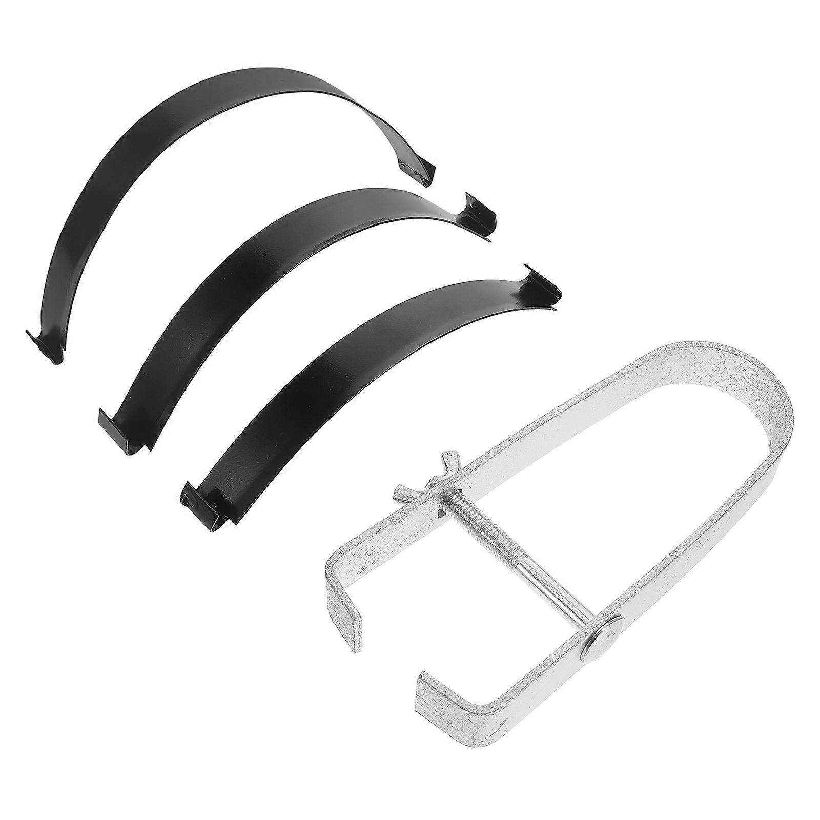 Engine Piston Ring Compressor Motorcycle Engine Maintenance Mechanics 15.00X2.00X0.10CM 1Set