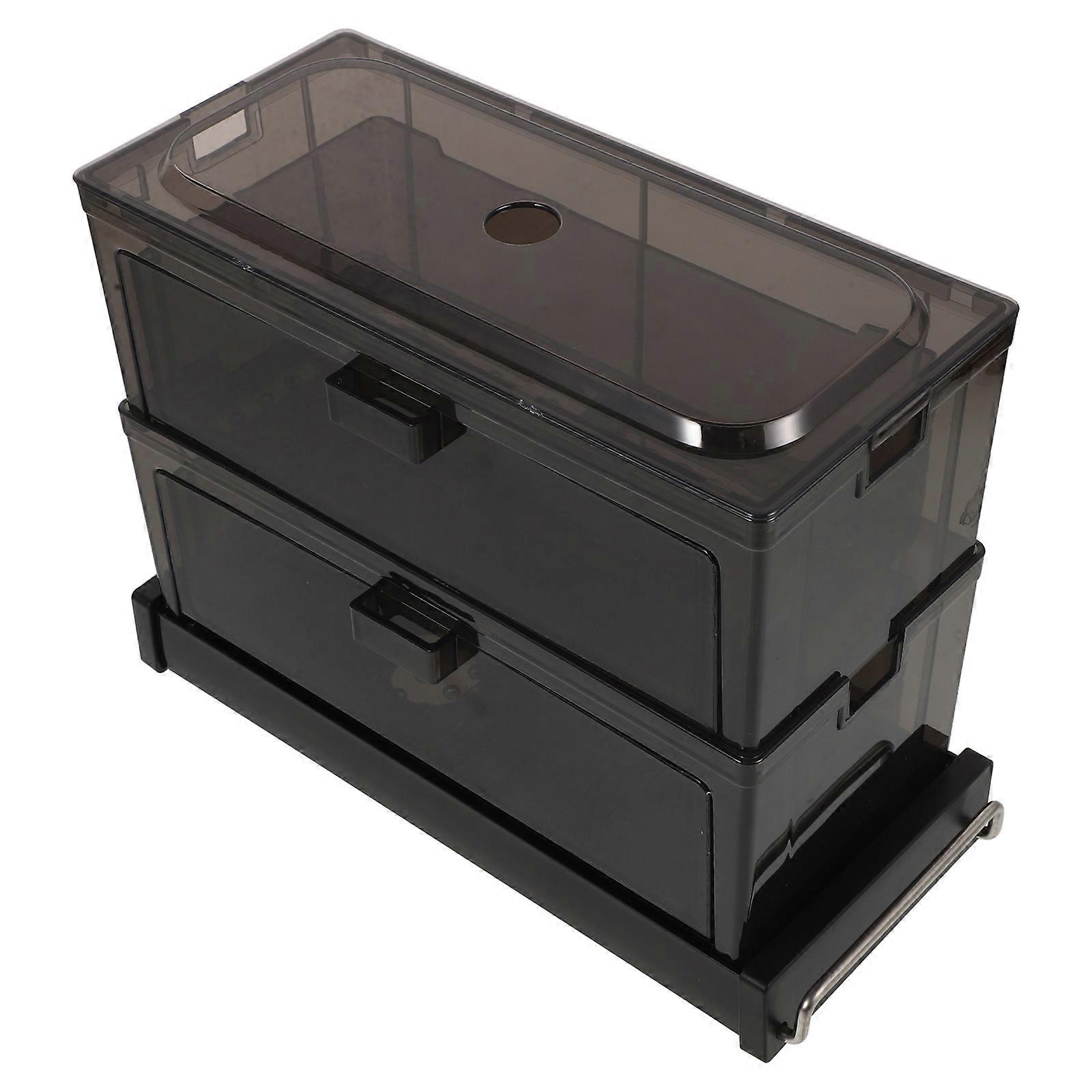 Filtration Box For Home Fish Keeping Purification Drip Box Rectangular Odor Removal 2Pack