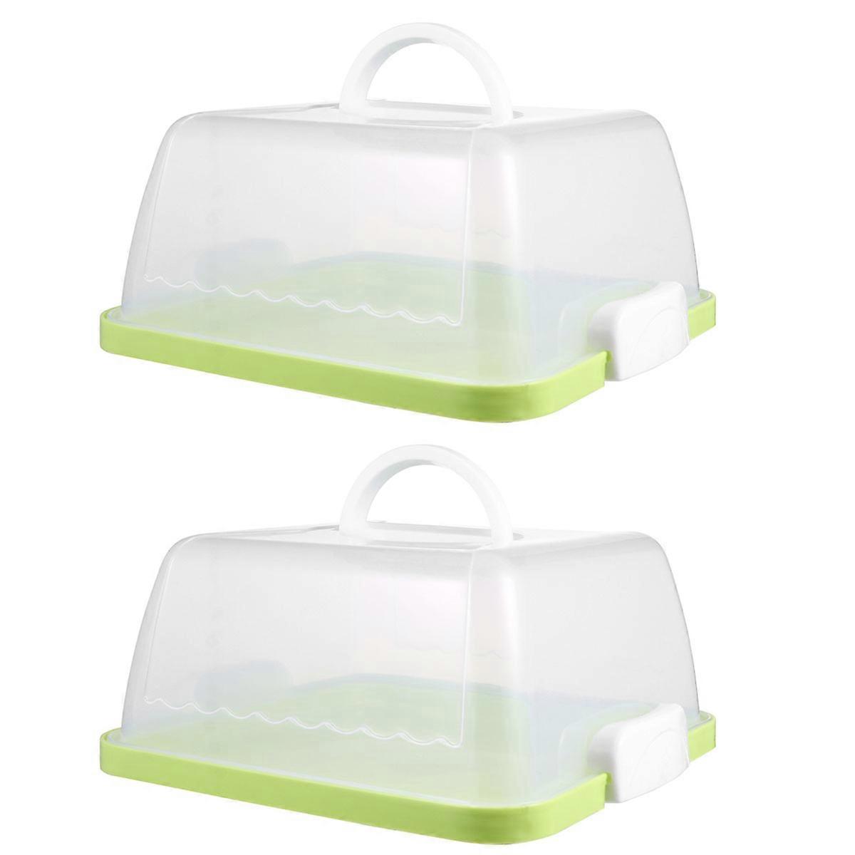 Cupcake Carrying Case Party Organizers Square Shape 25.5X20X12cm Sealed 2Pcs