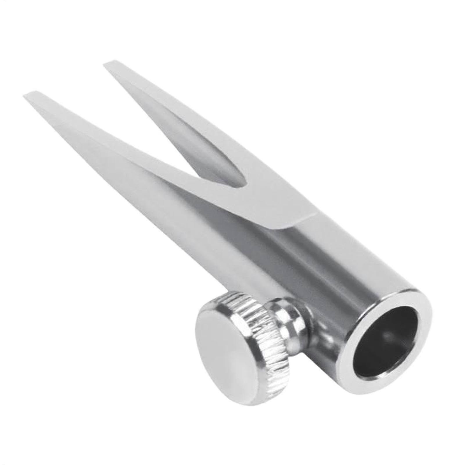 Eyebrow Pencil Sharpener Compact Metal Cosmetic Pencil Sharpener Comfortable Grip Eyeliner Pencil Sharpening Tool for Home Travel Silver