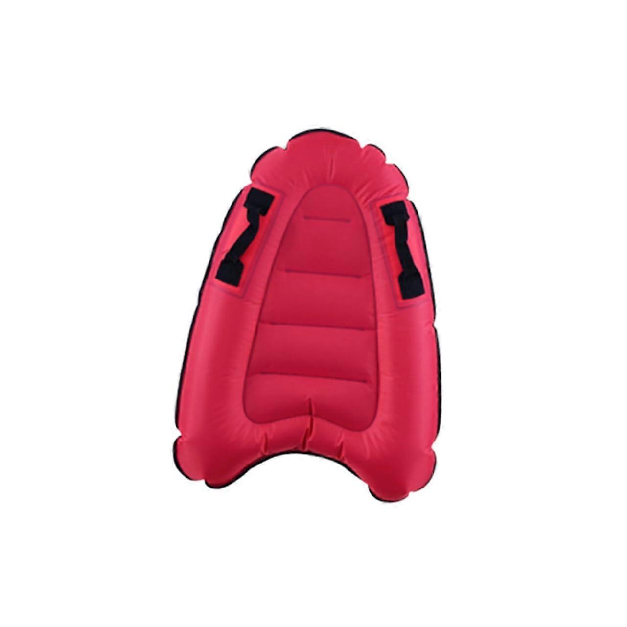 Inflatable Surfboard Pool Buoy Rosy Color Large PVC Pool Float Couch Lounge Flutter Row