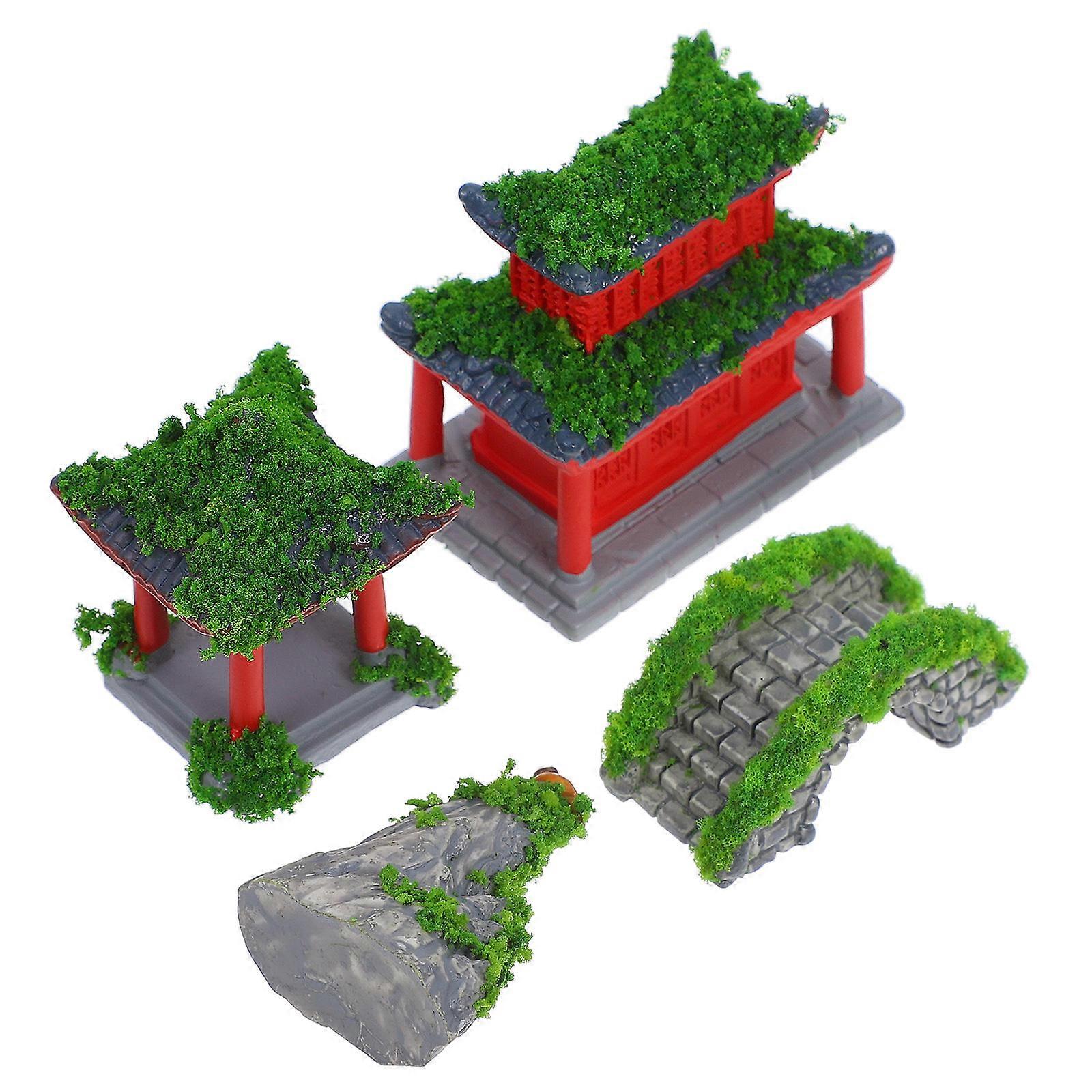 It sounds like you're referring to a product listing or description for **DIY miniature garden ornaments**, specifically featuring a **Japanese style