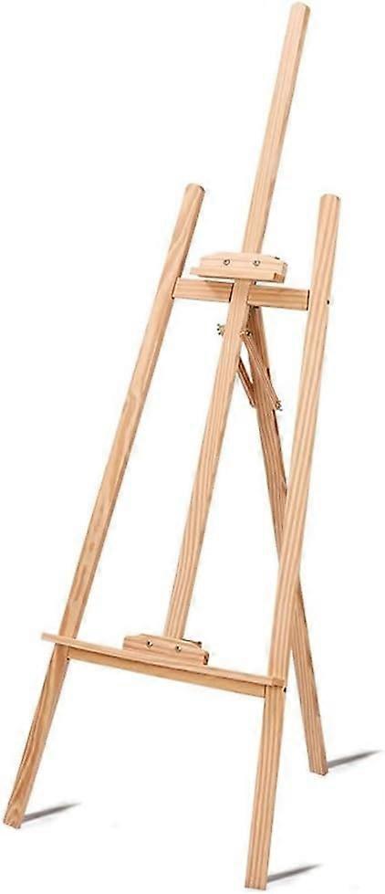 Adjustable Art Studio Easel for Art Students - 175 cm Sketching and Painting Easel for Oil and Acrylic, School Art Display Shelf